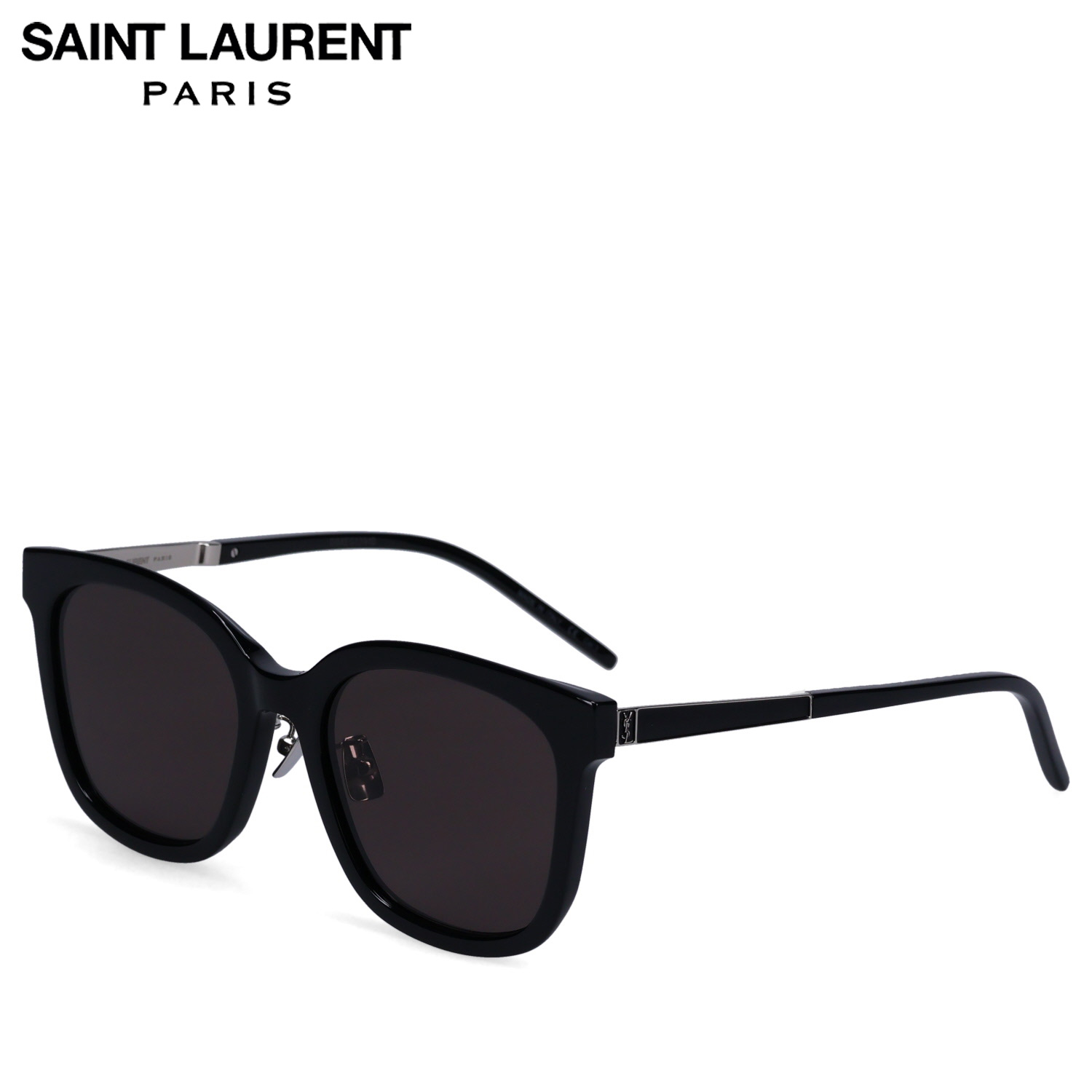 サンローラン パリ SAINT LAURENT PARIS サングラス メンズ レディース アジアンフィット UVカット 紫外線対策 SUNGLASSES ブラック 黒 SLM77K-001 母の日