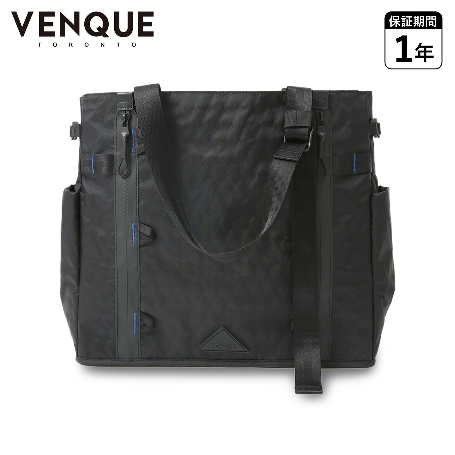 VENQUE ヴェンク トートバッグ ショルダー メンズ レディース 20L 斜めがけ 軽量 防水 TREK TOTE ブラック 黒 TRK1002 母の日