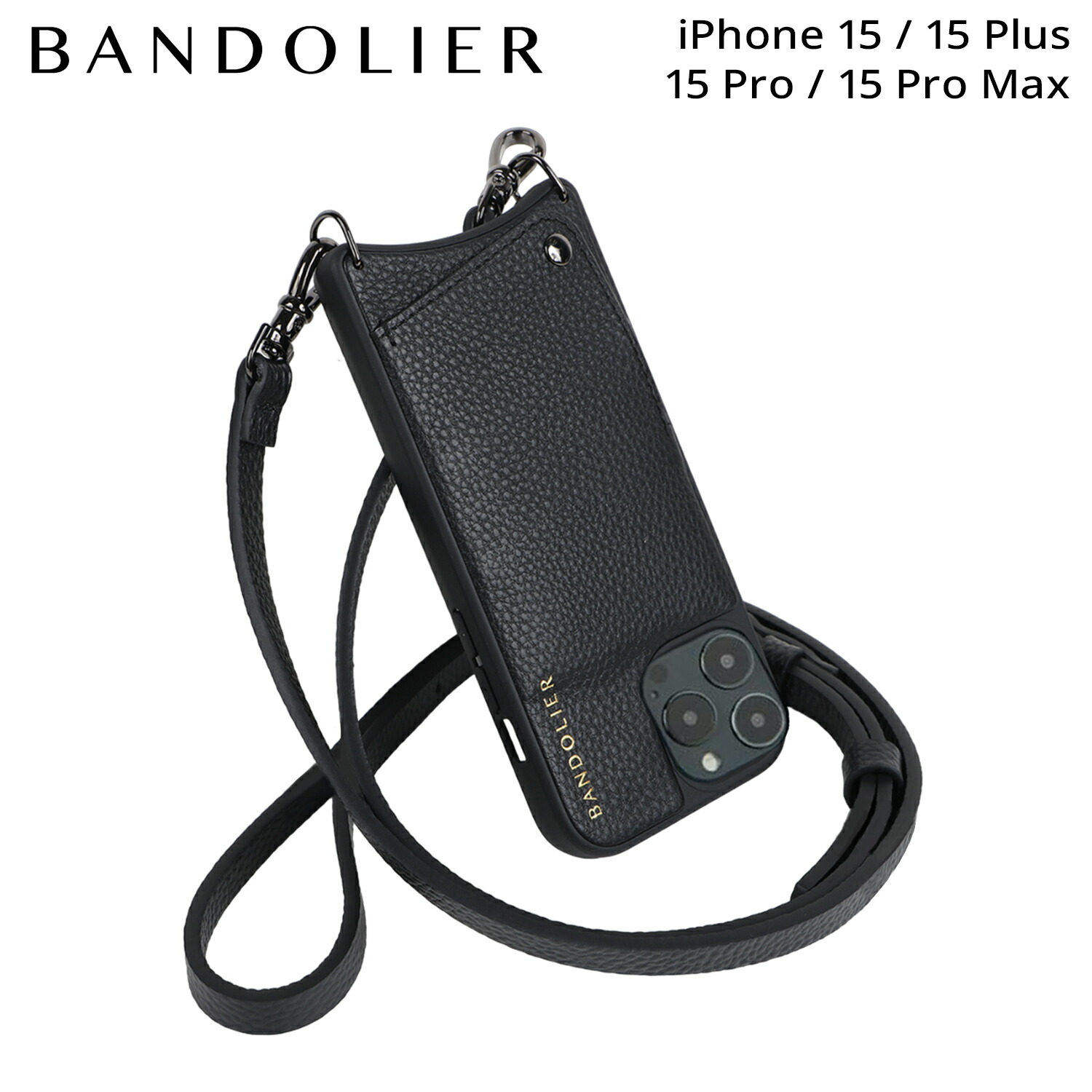 BANDOLIER iPhone15 ケース Amazon.com: Bandolier Hailey Crossbody Wallet Phone Case for