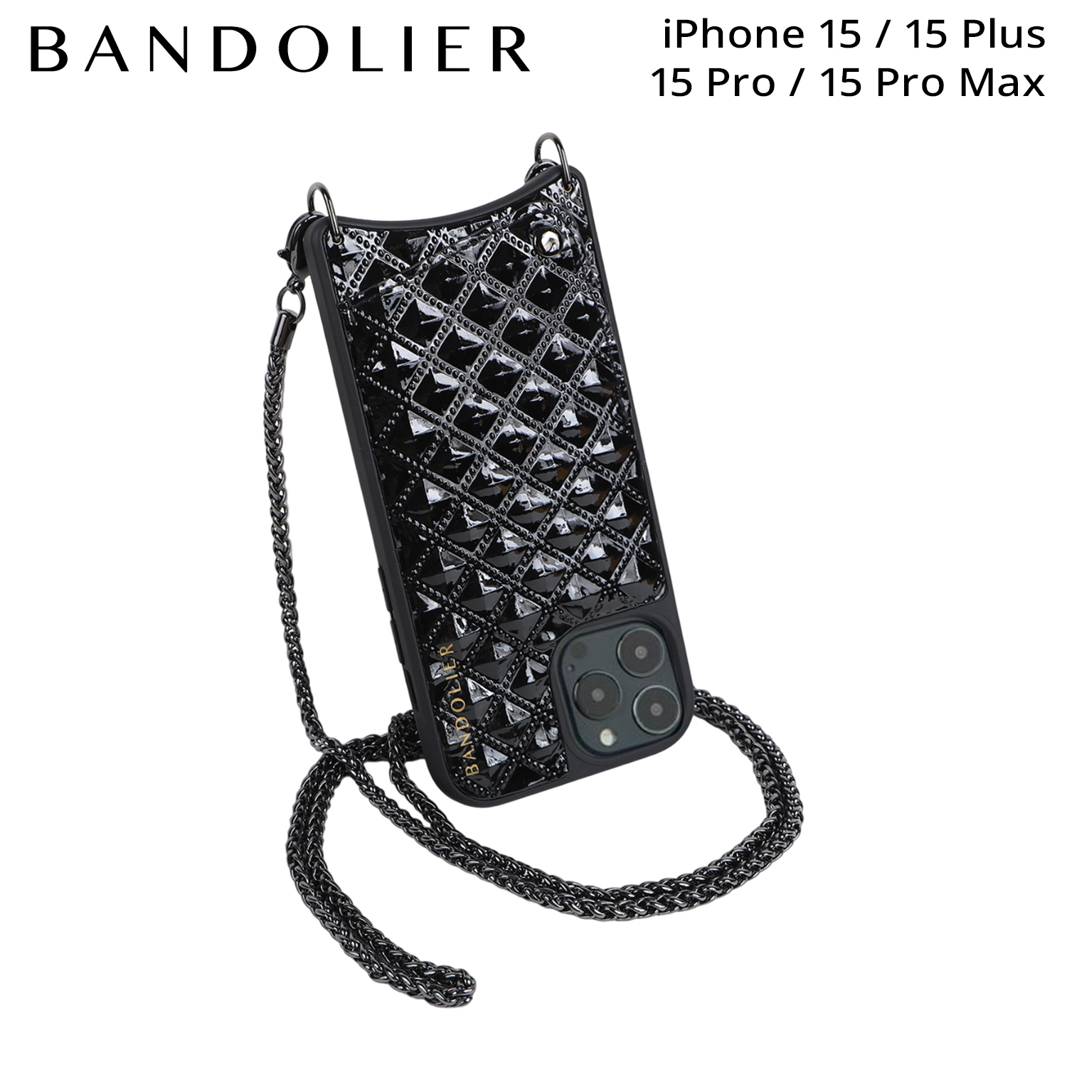 BANDOLIERISLA SHEILA iPhone15 Pro スマホケース 送料無/関税込 楽天市場】BANDOLIER SHEILA BLACK バンドリヤー iPhone15 15Pro