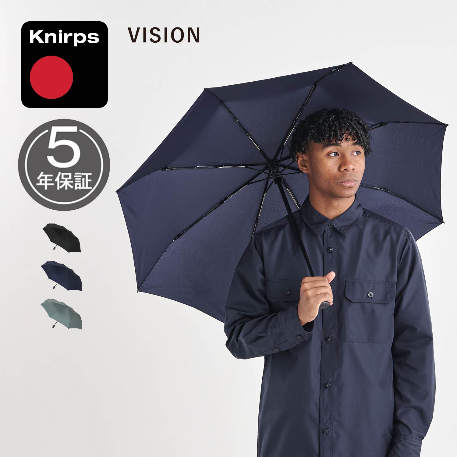 【クニルプス】Big Duomatic Safety Black(Knirps) Amazon.co.jp: Knirps 折りたたみ傘 ワンタッチ自動開閉式