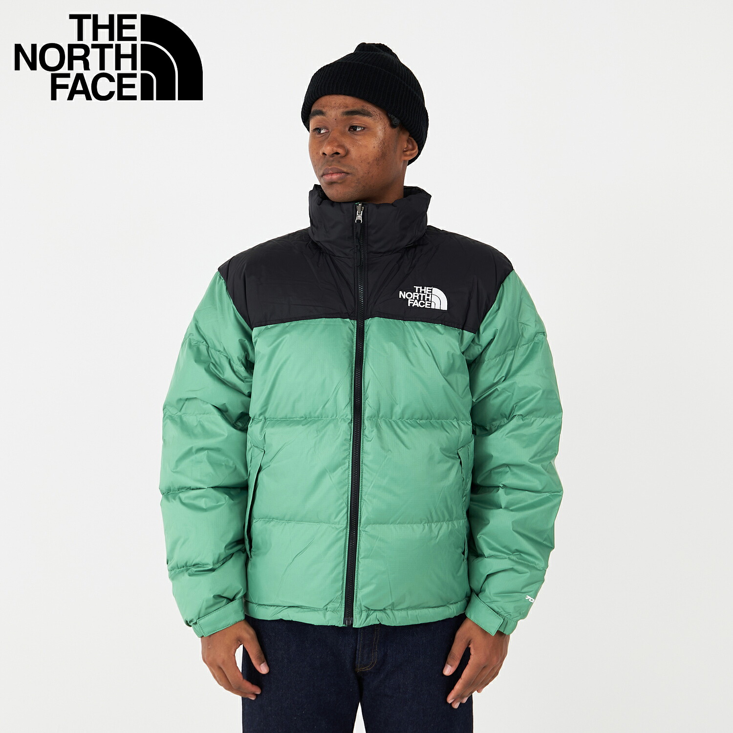 【最大1000円OFFクーポン発行中 4/12 23:59まで！】 ノースフェイス THE NORTH FACE ダウン ジャケット アウター ヌプシ 1996 レトロ メンズ 防寒 MENS 1996 RETRO NUPTSE JACKET グリーン NF0A3C8D