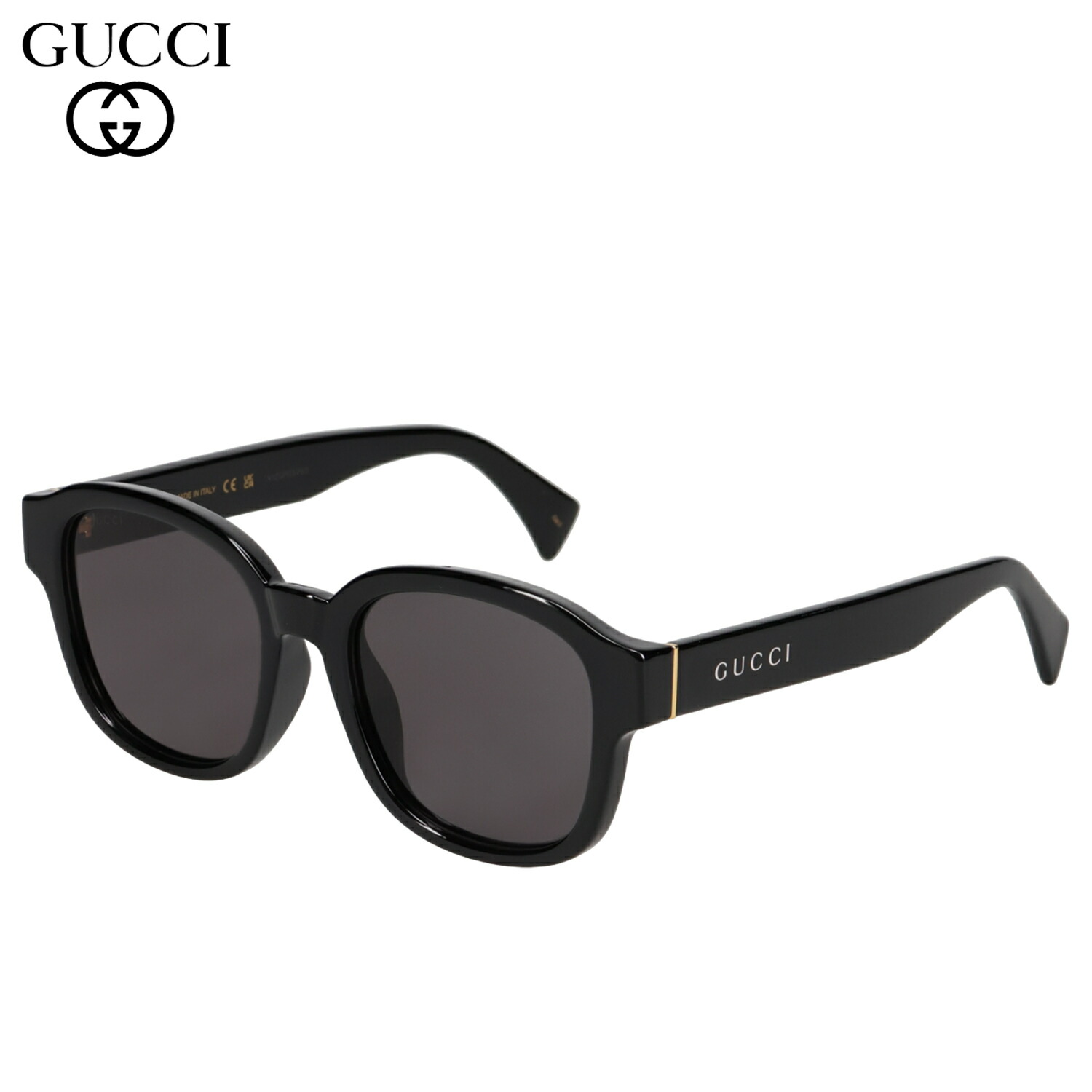 グッチ GUCCI サングラス メンズ レディース アジアンフィット UVカット 紫外線対策 SUNGLASSES ブラック 黒 GG1140SK-001 母の日