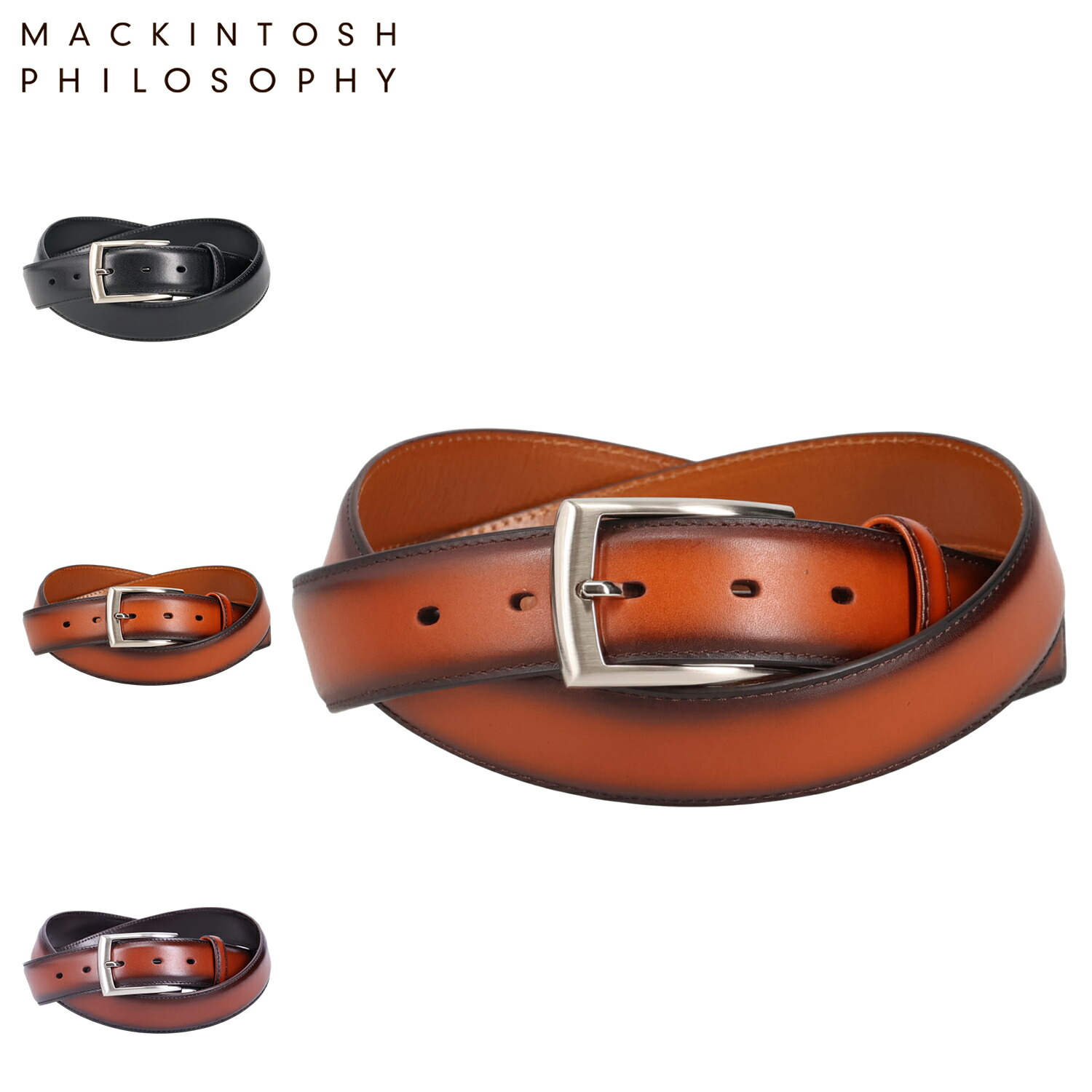 楽天市場】マッキントッシュフィロソフィー ベルト メンズ 日本製 牛革