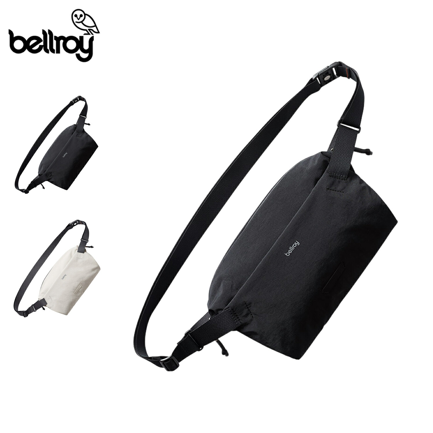bellroy LITE ブラックショルダーバッグ Bellroy 最大32% 7/20限定 Lite Sling ベルロイ ライトスリング