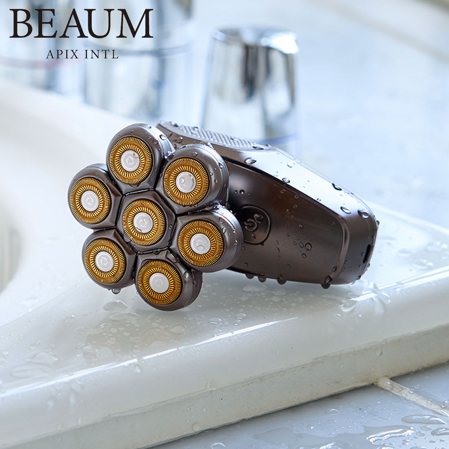 楽天市場】BEAUM 7 Head Body Shaver ビューム 髭剃り ボディ