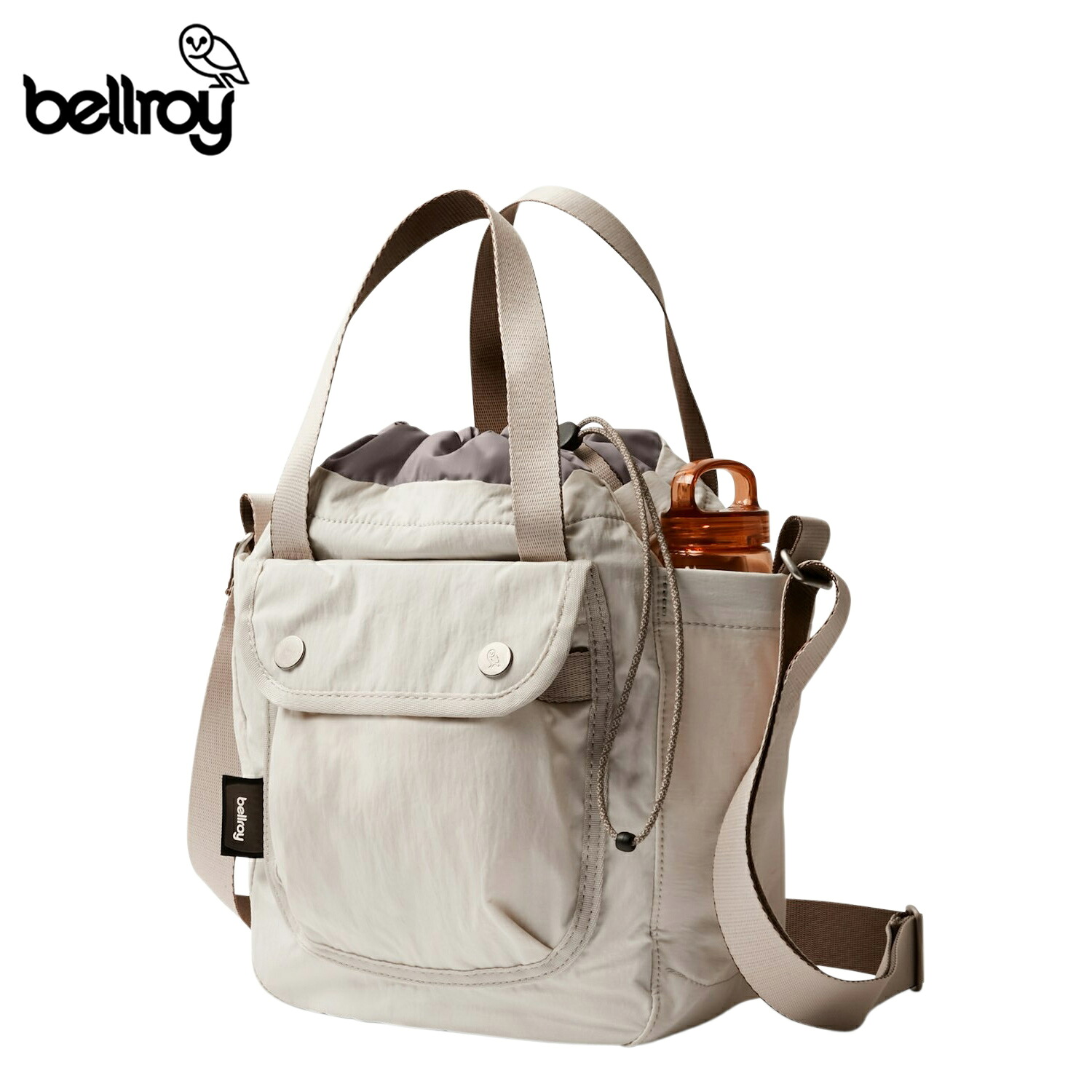 【最大1000円OFFクーポン発行中 4/17 11:59まで！】 ベルロイ Bellroy バッグ バケットバッグ トートバッグ ショルダーバッグ メンズ レディース 9L 軽量 耐水 耐久 斜めがけ Cinch Bucket Bag ホワイト 白 9343783026722 母の日