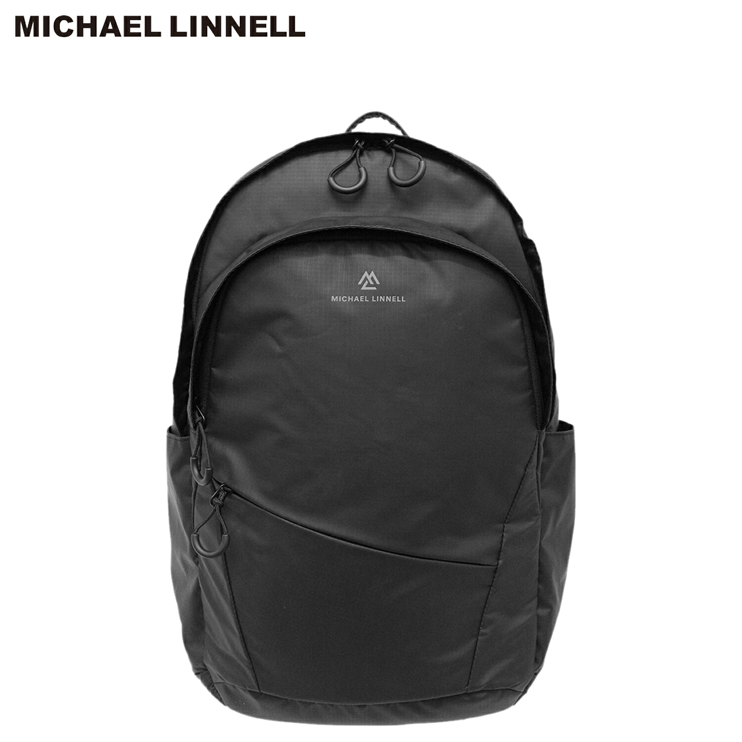 【最大1000円OFFクーポン発行中 4/12 23:59まで!】 マイケルリンネル MICHAEL LINNELL リュック バッグ バックパック メンズ レディース 30L 大容量 軽量 撥水 三層構造 ブラック 黒 MLAC-41