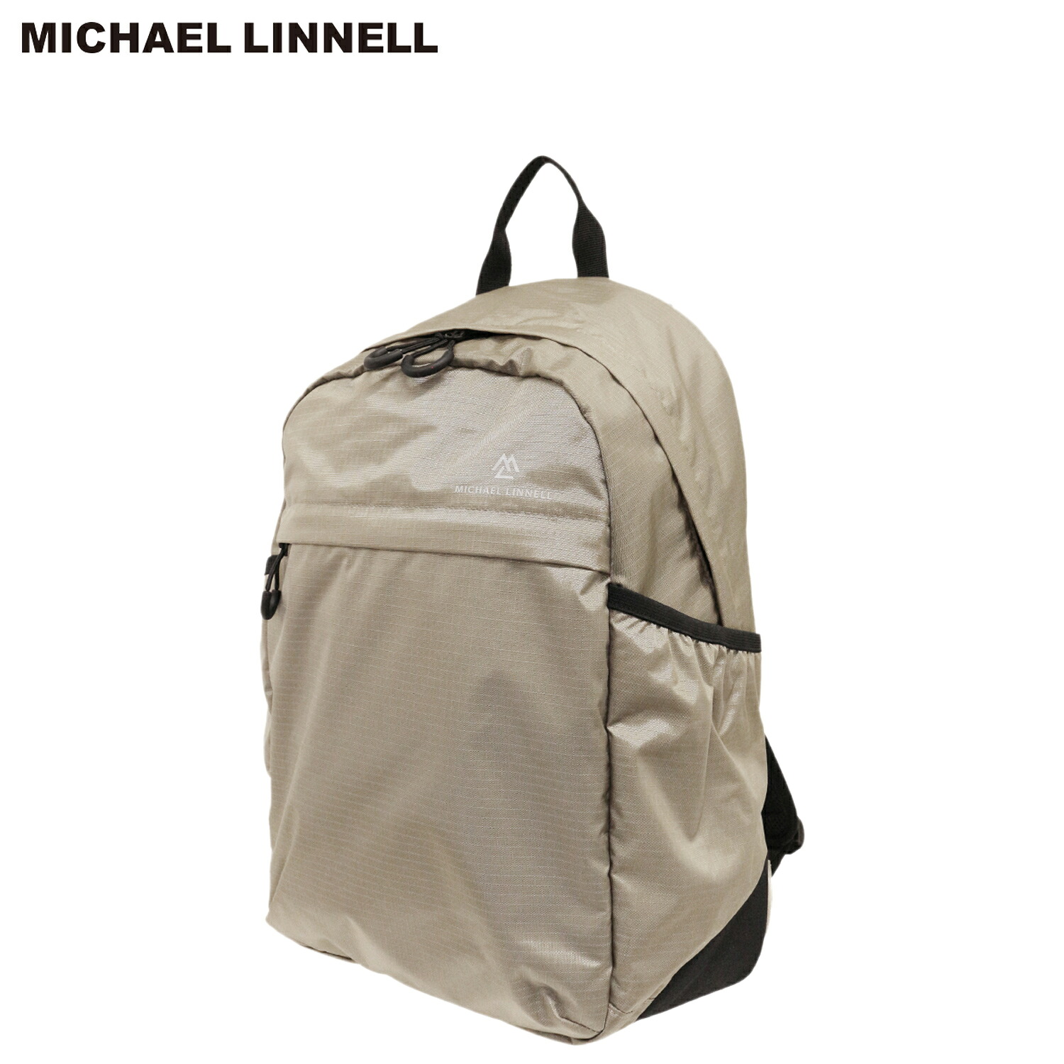 マイケルリンネル MICHAEL LINNELL リュック バッグ バックパック メンズ レディース 20L 大容量 軽量 撥水 コンパクト ベージュ MLRT-01 母の日