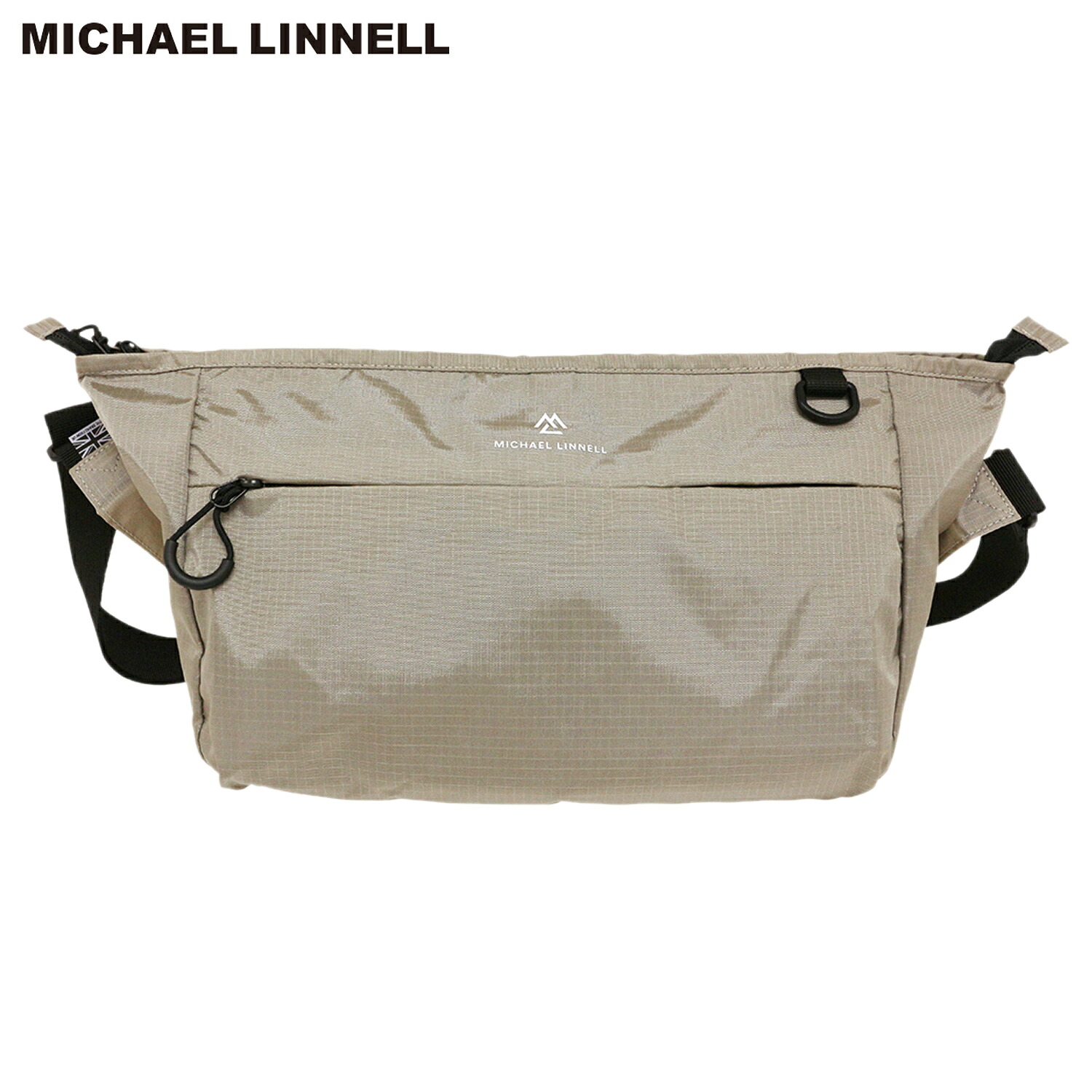 【最大1000円OFFクーポン発行中 4/12 23:59まで!】 マイケルリンネル MICHAEL LINNELL バッグ ショルダーバッグ メンズ レディース 10L 大容量 軽量 撥水 斜めがけ ベージュ MLRT-06 母の日