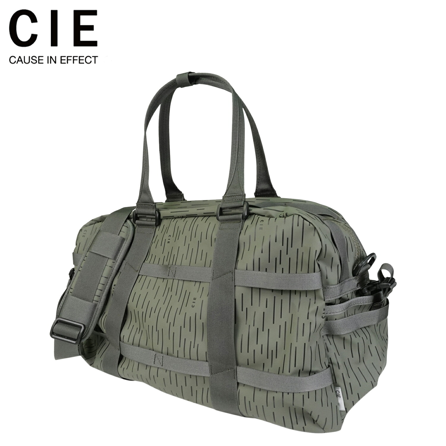 CIE シー バッグ ボストンバッグ ダッフル ショルダー グリッド3 メンズ レディース 34L 軽量 防水 撥水 日本限定 DUFFLE BAG 01 LIMITED EDITION オリーブ 032205RC 母の日