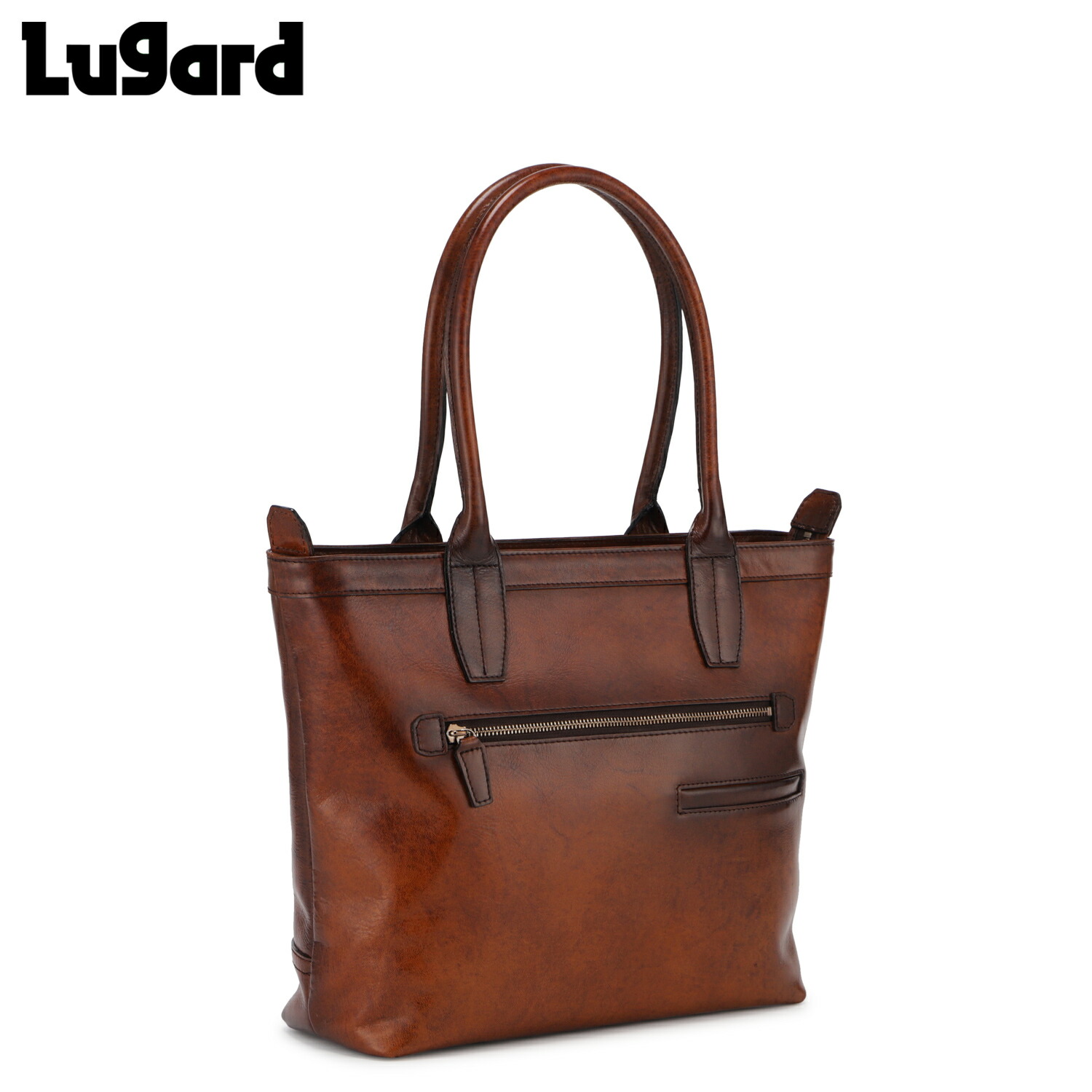 ラガード Lugard 青木鞄 バッグ トートバッグ G3 メンズ レディース ジースリー ファスナー付き 本革 日本製 G3 TOTE ブラウン 5270｜スニークオンラインショップ