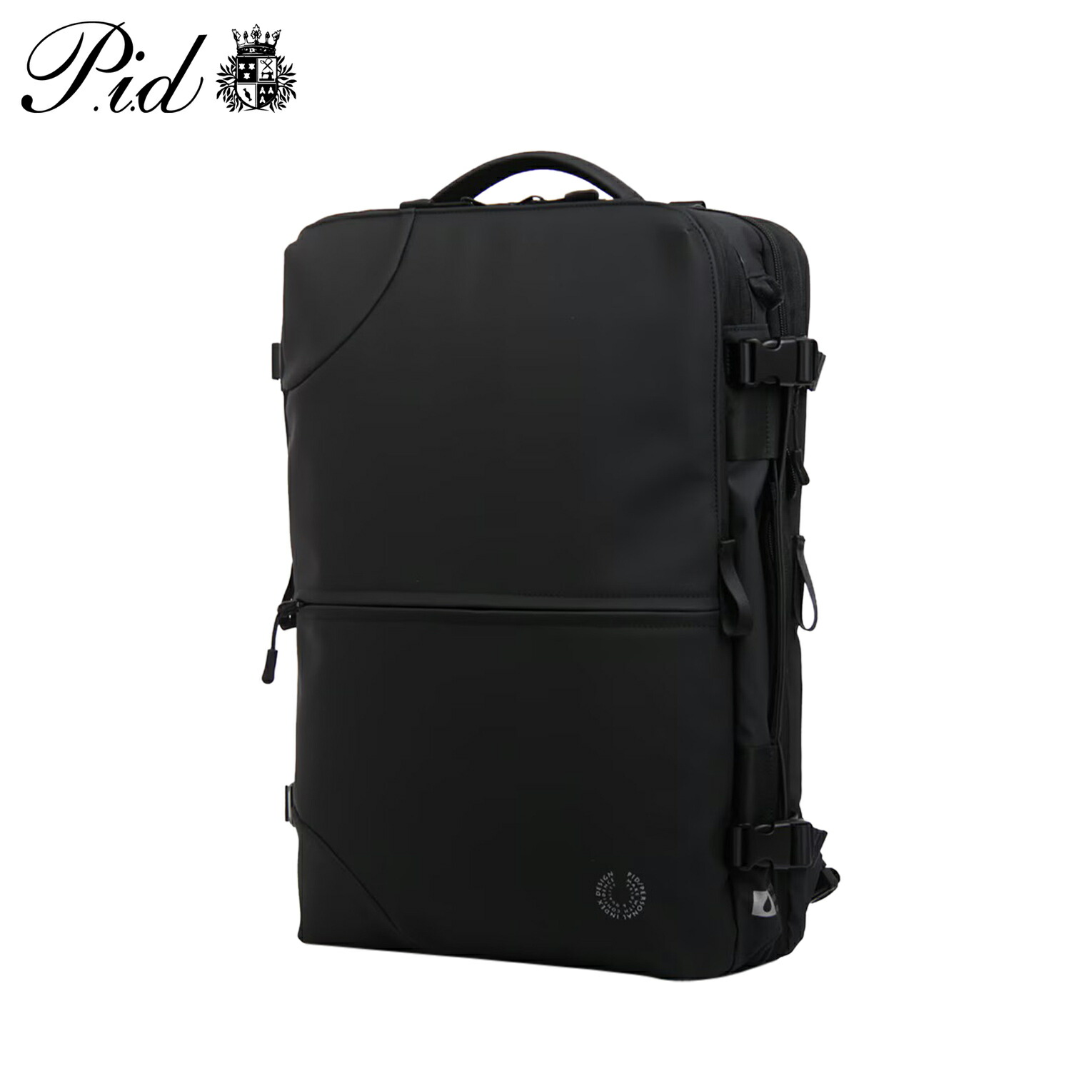 【最大1000円OFFクーポン発行中 7/27 10:59まで!】 P.i.d ピーアイディー ビジネスリュック リュック バッグ バックパック カバン メンズ レディース 30L 40L 軽量 通勤 出張 撥水加工 耐水 ブラック 黒 PAK504|スニークオンラインショップ