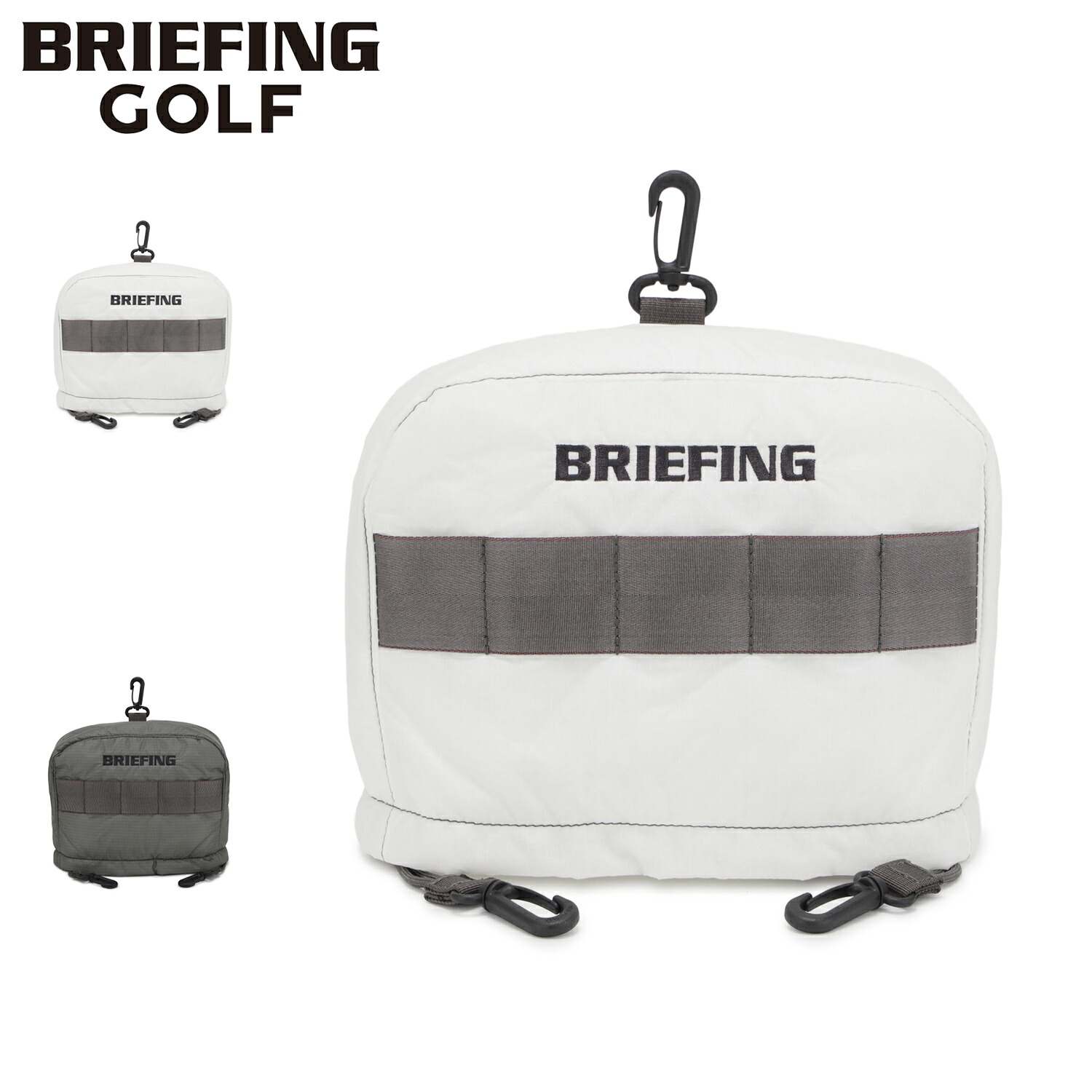 ブリーフィング ゴルフ BRIEFING GOLF ヘッドカバー アイアンカバー メンズ レディース 軽量 撥水 IRON COVER TP ホワイト グレー 白 BRG261G47|スニークオンラインショップ