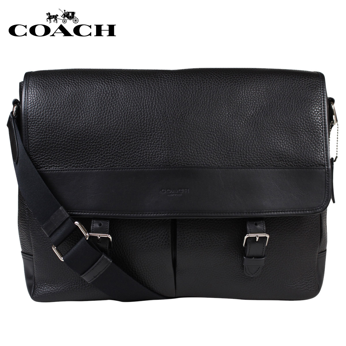 SneaK Online Shop: COACH coach men&#39;s bags shoulder bag Messenger bag F54149 black [11 / 1 back ...