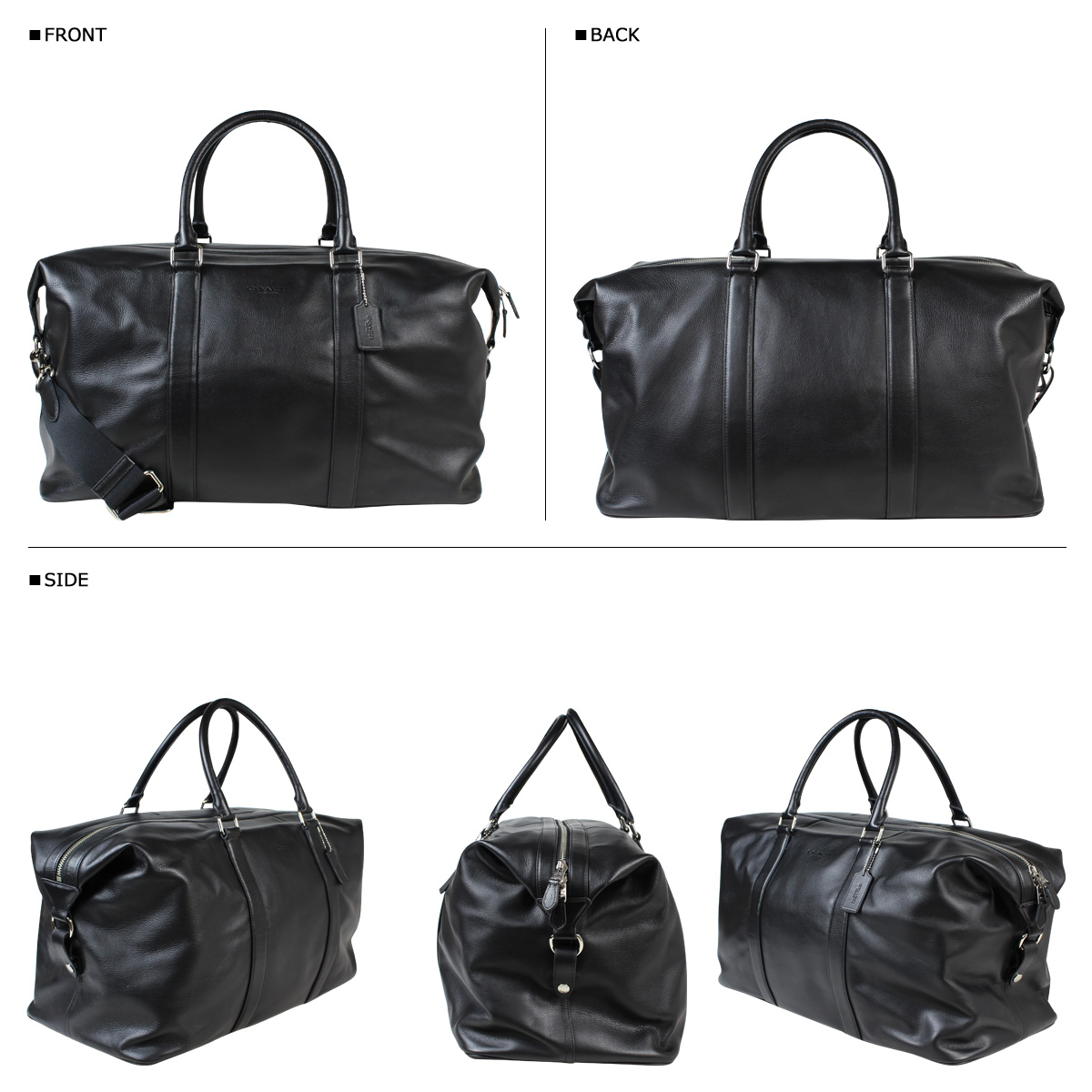 SneaK Online Shop: COACH coach men&#39;s bags bag F54802 black [10/18 back in stock] | Rakuten ...