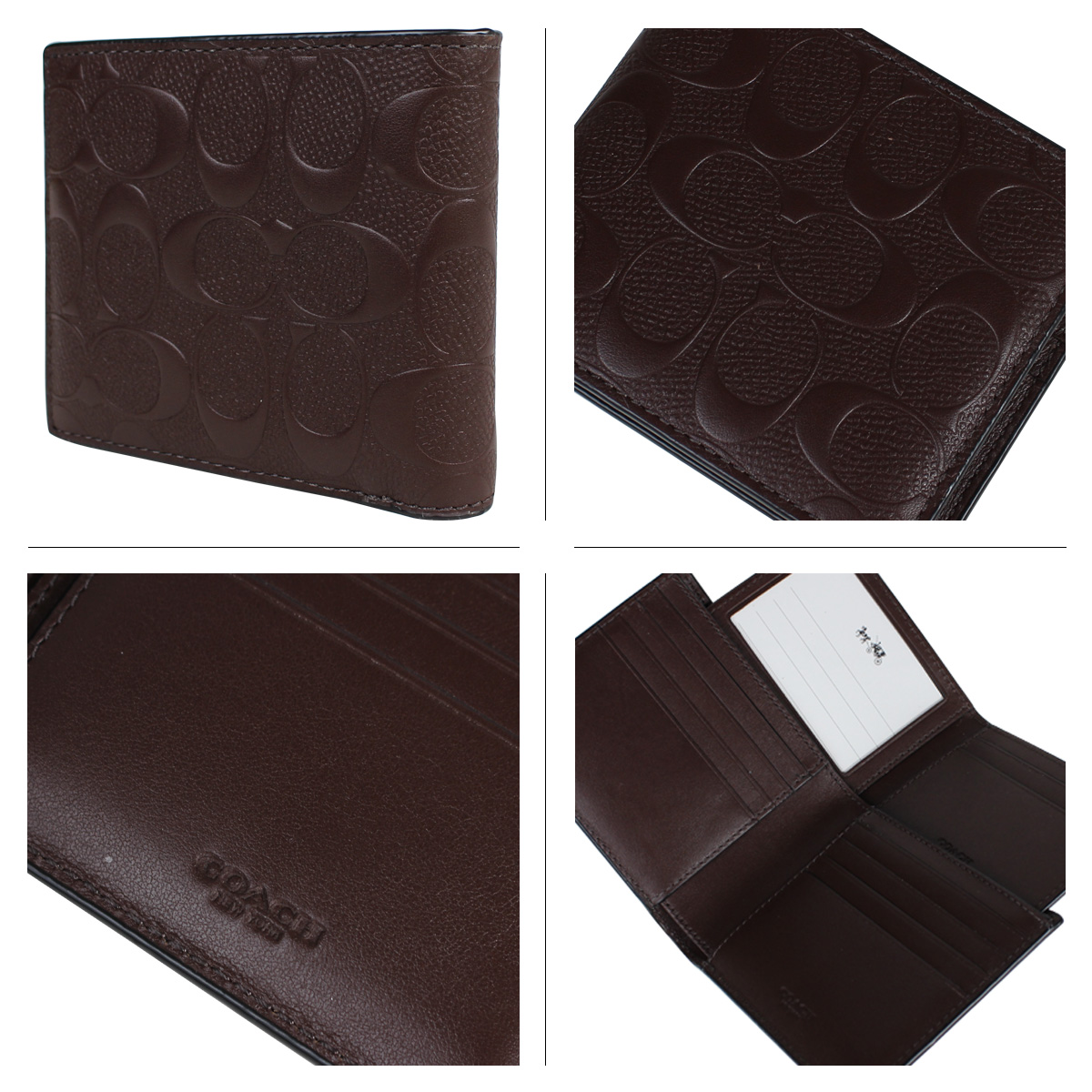 SneaK Online Shop | Rakuten Global Market: Coach mens wallet COACH two bi-fold wallet ID case ...