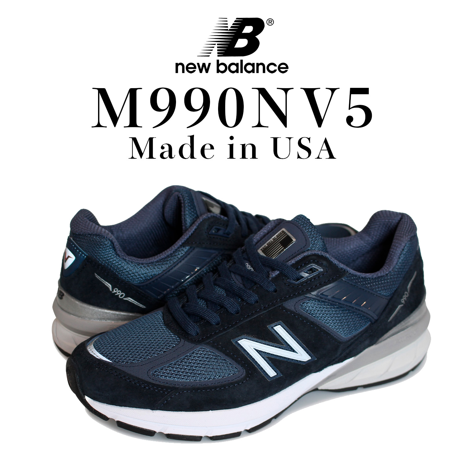 楽天市場】【 最大1000円OFFクーポン配布中 】 ニューバランス new balance 990 スニーカー メンズ Dワイズ MADE IN  USA ブラック 黒 M990BB5 : スニークオンラインショップ