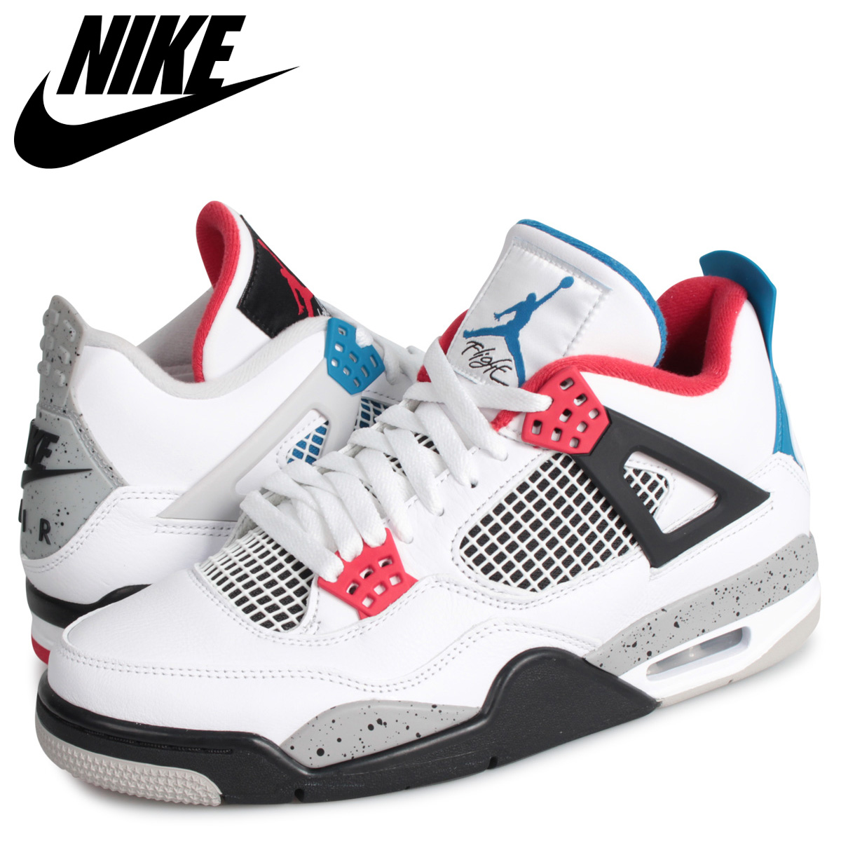 楽天市場 ナイキ Nike エアジョーダン4 スニーカー メンズ Air Jordan 4 Retro Se What The 4 ホワイト 白 Ci1184 146 Goods Lab