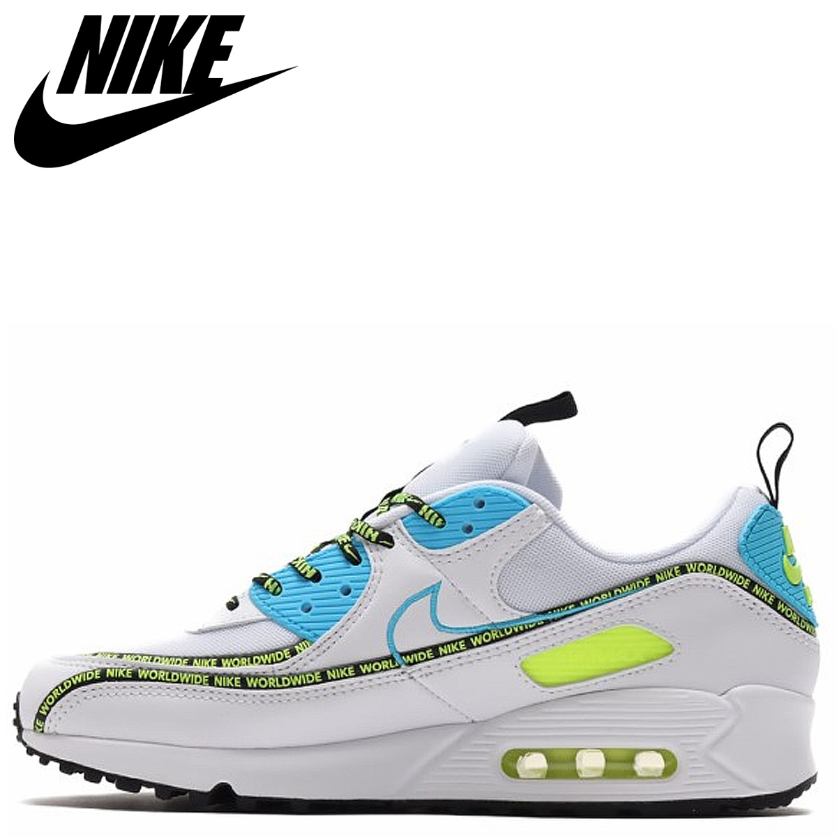 新版 楽天市場 Nike Air Max 90 Se World Wide Pack ナイキ エアマックス90 スニーカー メンズ ホワイト 白 Cz6419 100 Zzi 返品不可 スニークオンラインショップ 全国組立設置無料 Hotrade Com Mx