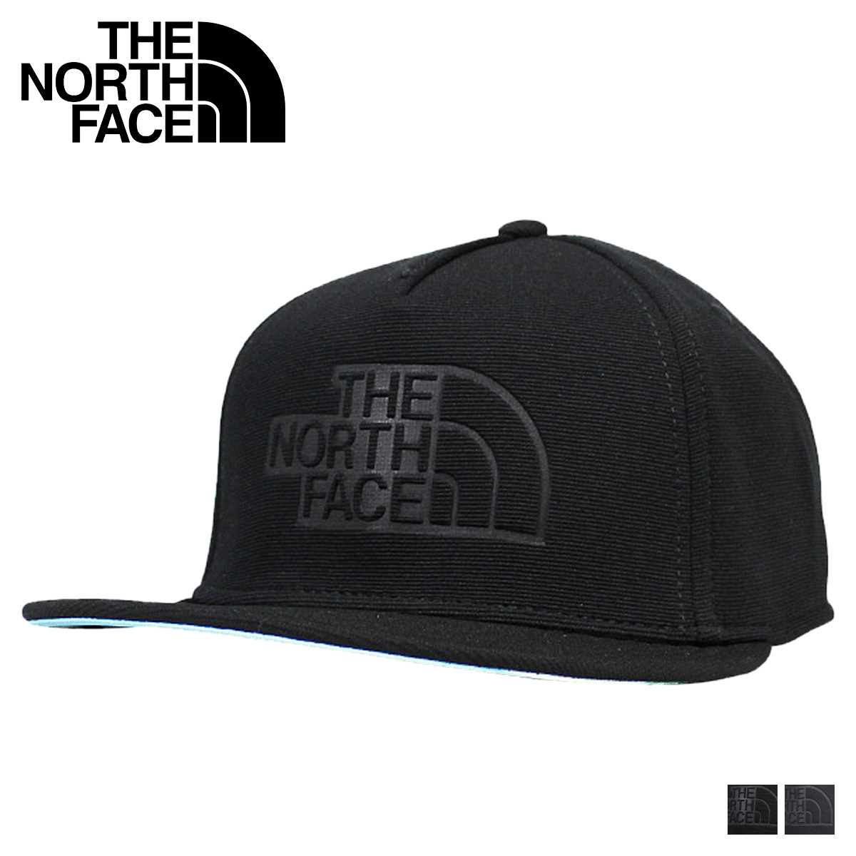 north face flat brim hat