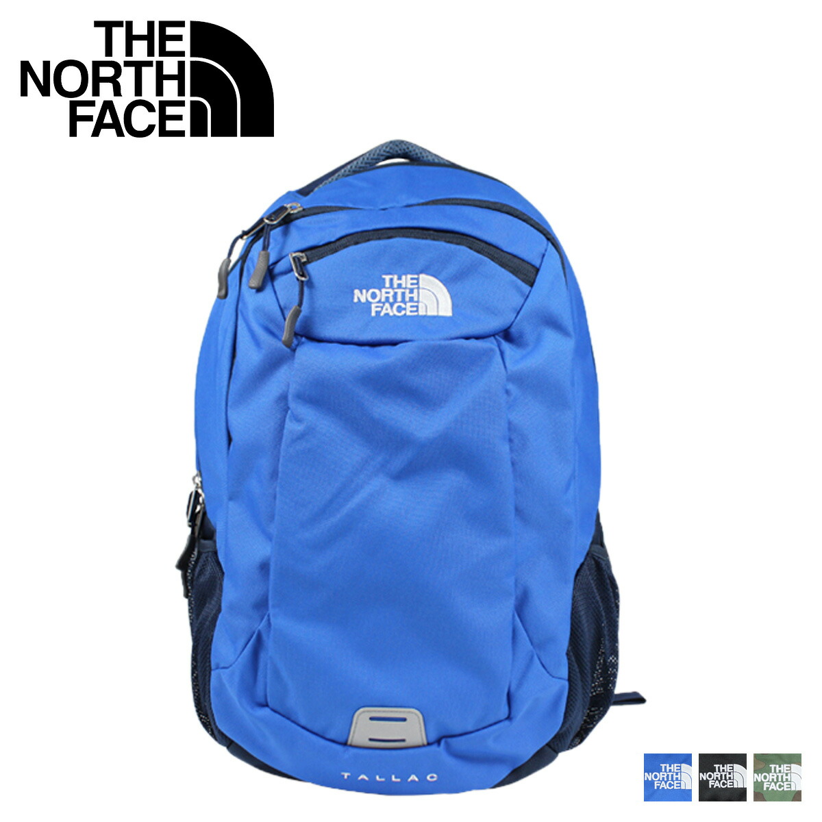 the north face backpack blue