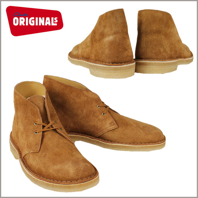 clarks desert boots camel