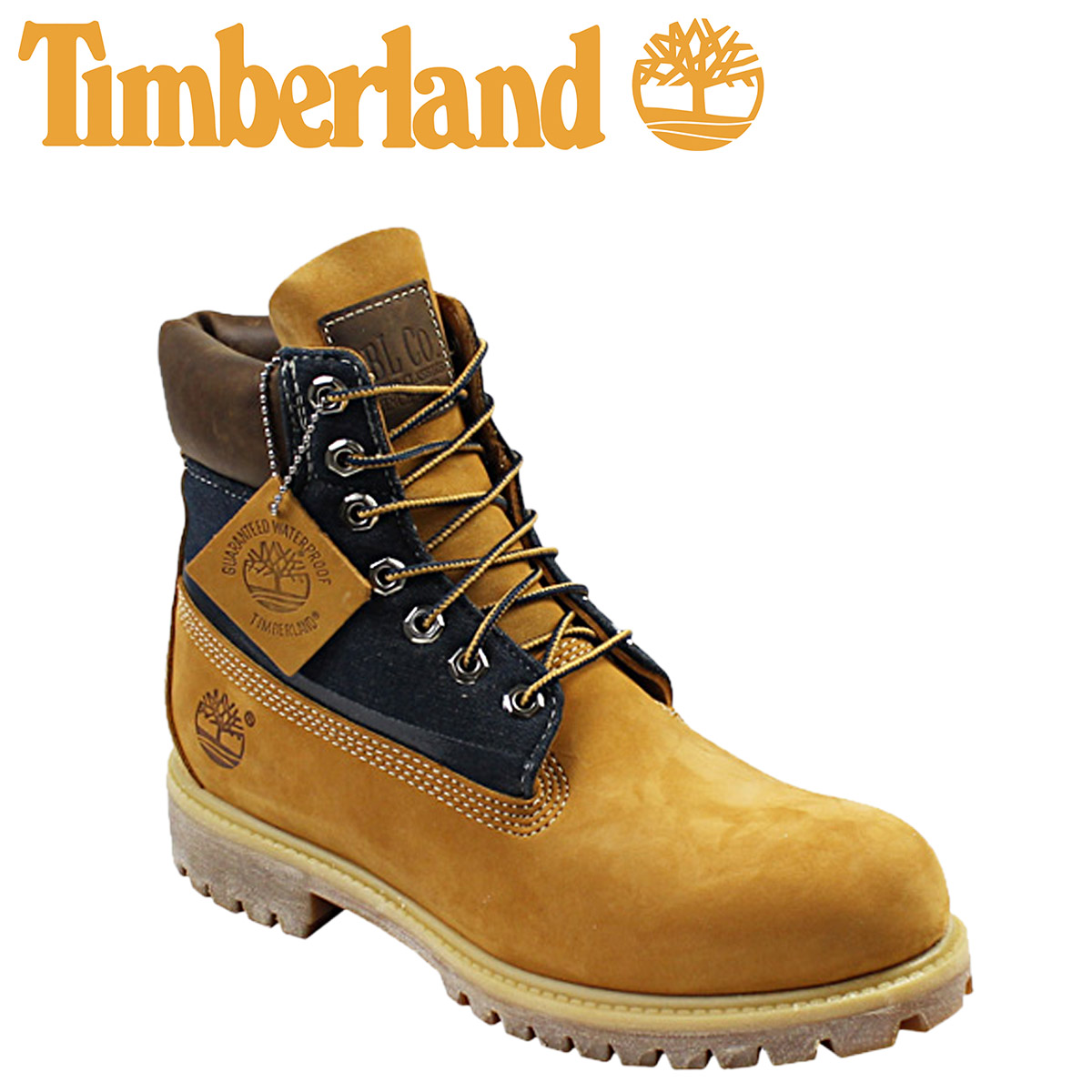 mens denim timberland boots