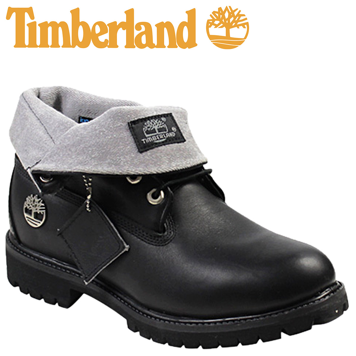 timberland roll top black