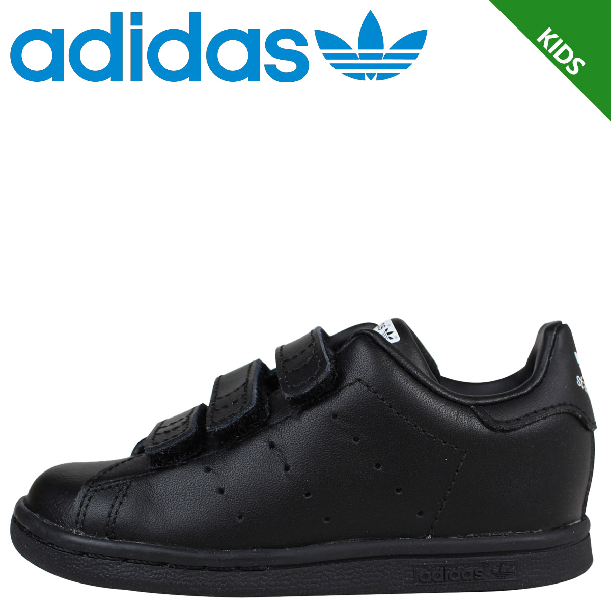 adidas stan smith kids black adidas stan smith kids black