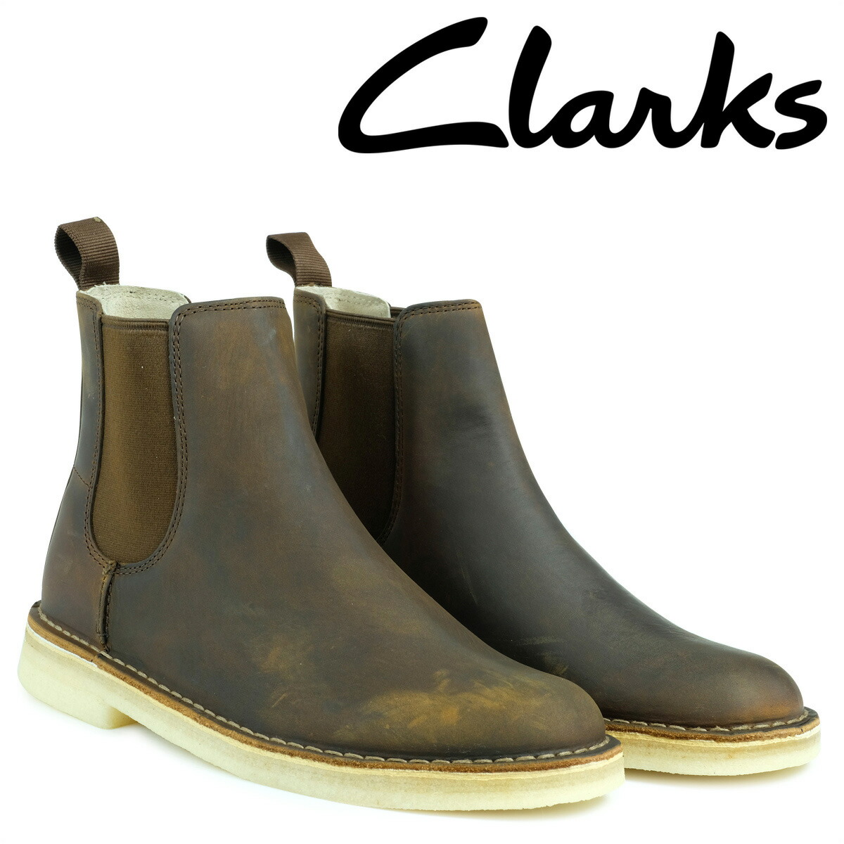 clarks men's desert peak chelsea boot