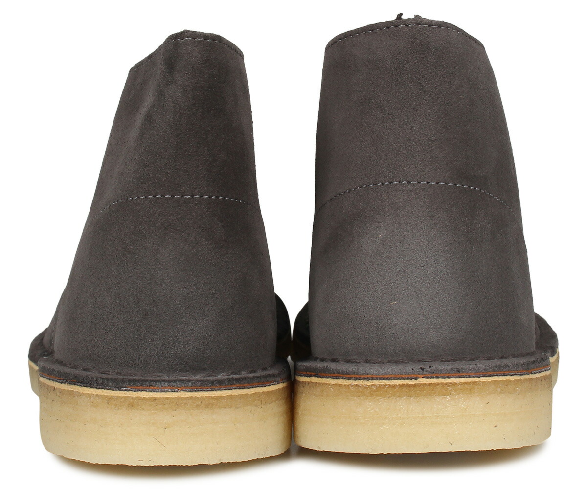 柔らかな質感の クラークス Clarks デザートブーツ メンズ Desert Boot ダーク グレー Www Yourrequestentertainment Com
