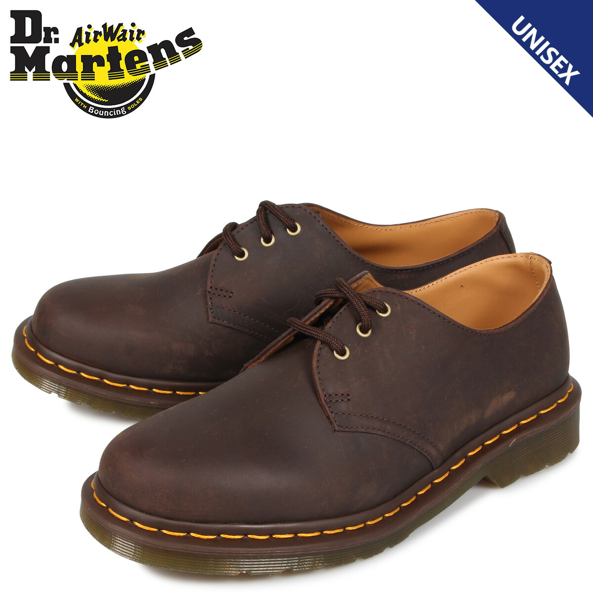 値引きする 楽天市場 最大1000円offクーポン ドクターマーチン Dr Martens 3ホール 1461 シューズ メンズ レディース 3eye Shoe ダーク ブラウン R1101 スニークオンラインショップ 本店は Pbb Bp2rd Natunakab Go Id