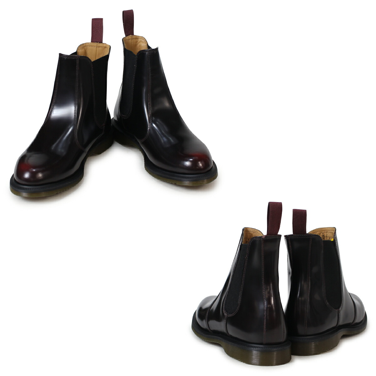 flora cherry red dr martens