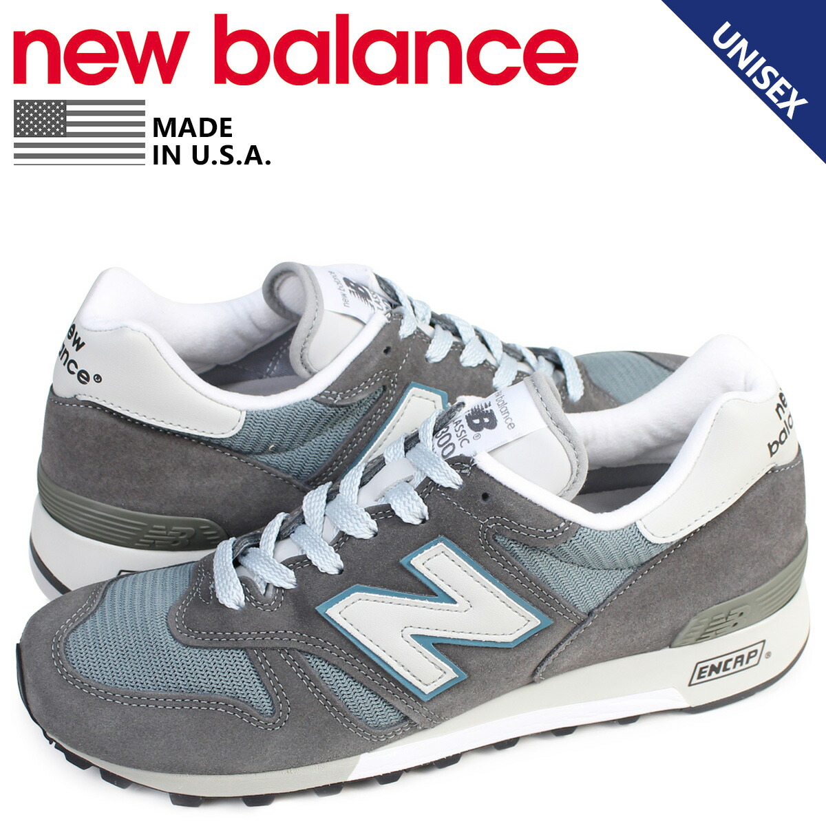 【楽天市場】ニューバランス new balance 1300 メンズ スニーカー M1300CLS Dワイズ グレー スティール ブルー：スニークオンラインショップ