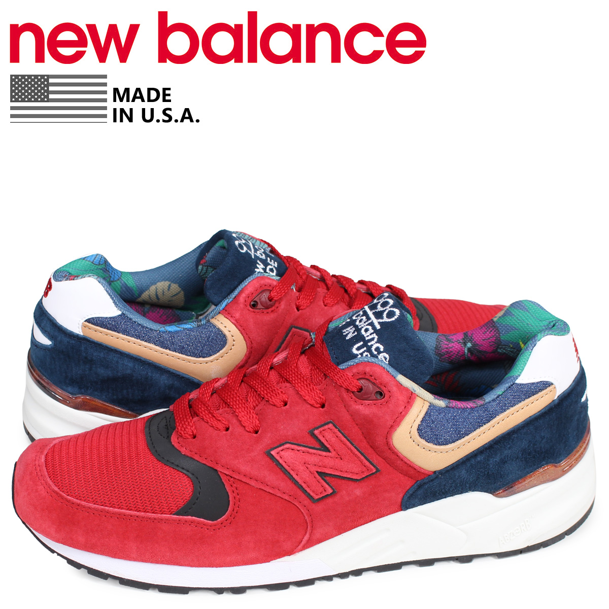 SneaK Online Shop: New Balance new balance 999 sneakers men CLASSICS D Wise MADE IN USA red
