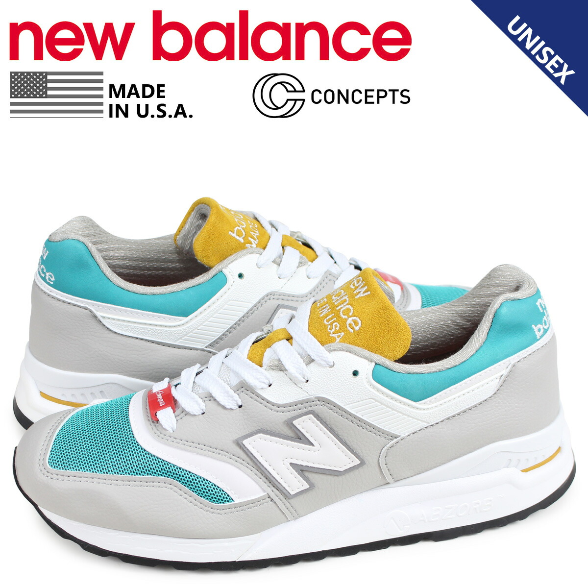 送料無料 あす楽対応 Made 24cm 29cm スニーカー 別注 ニューバランス New Balance スニーカー M9975cn 最大 1000円offクーポン ニューバランス New Balance 997 5 Concepts スニーカー Esplanade メンズ レディース Dワイズ Made In Usa 別注 グレー M9975cn 送料無料 あす楽対応 Made 24cm 29cm スニーカー 別注 ニューバランス New Balance スニーカー M9975cn 最大 1000円offクーポン ニューバランス New Balance 997 5 Concepts スニーカー Esplanade メンズ レディース Dワイズ Made In Usa 別注 グレー M9975cn