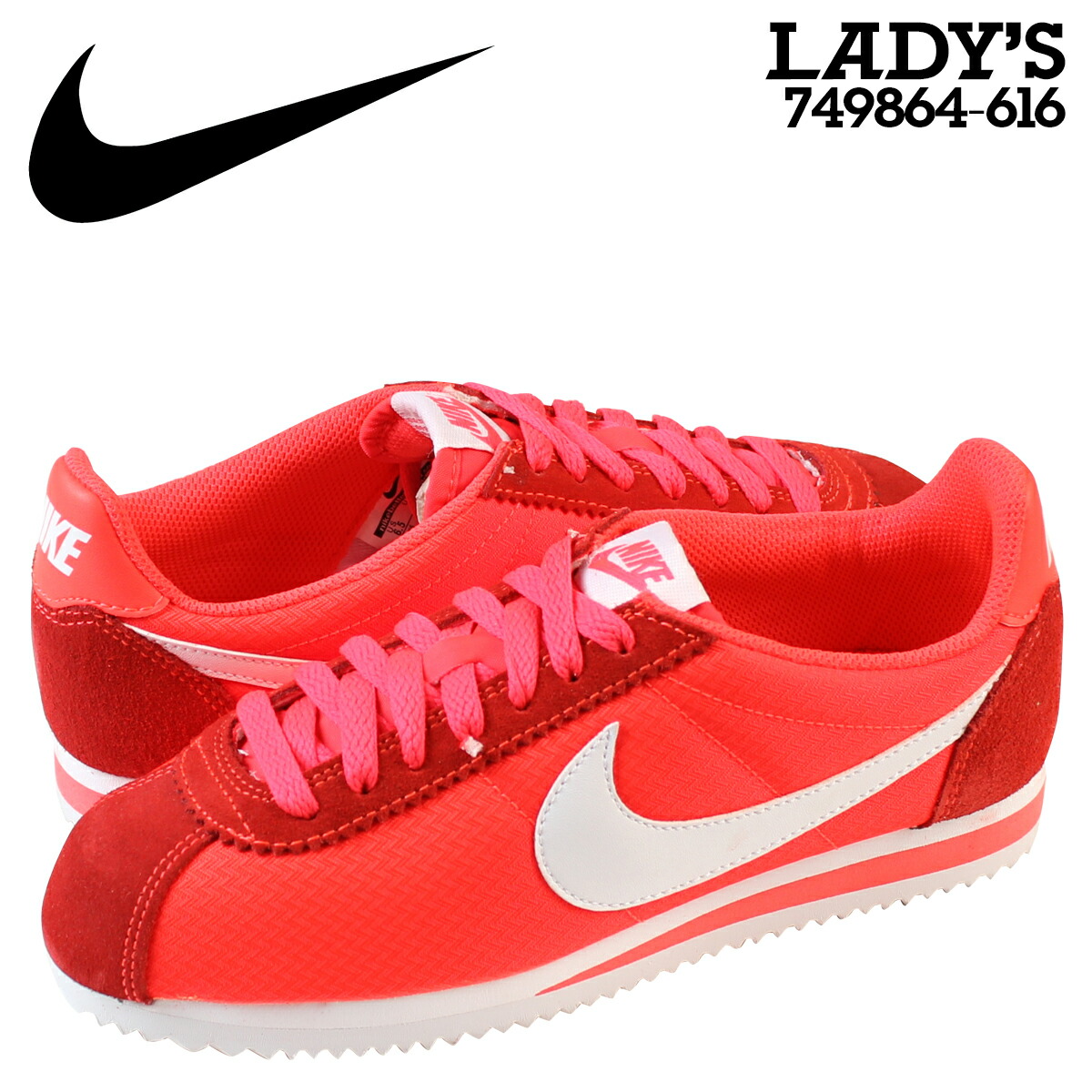 nike cortez women red