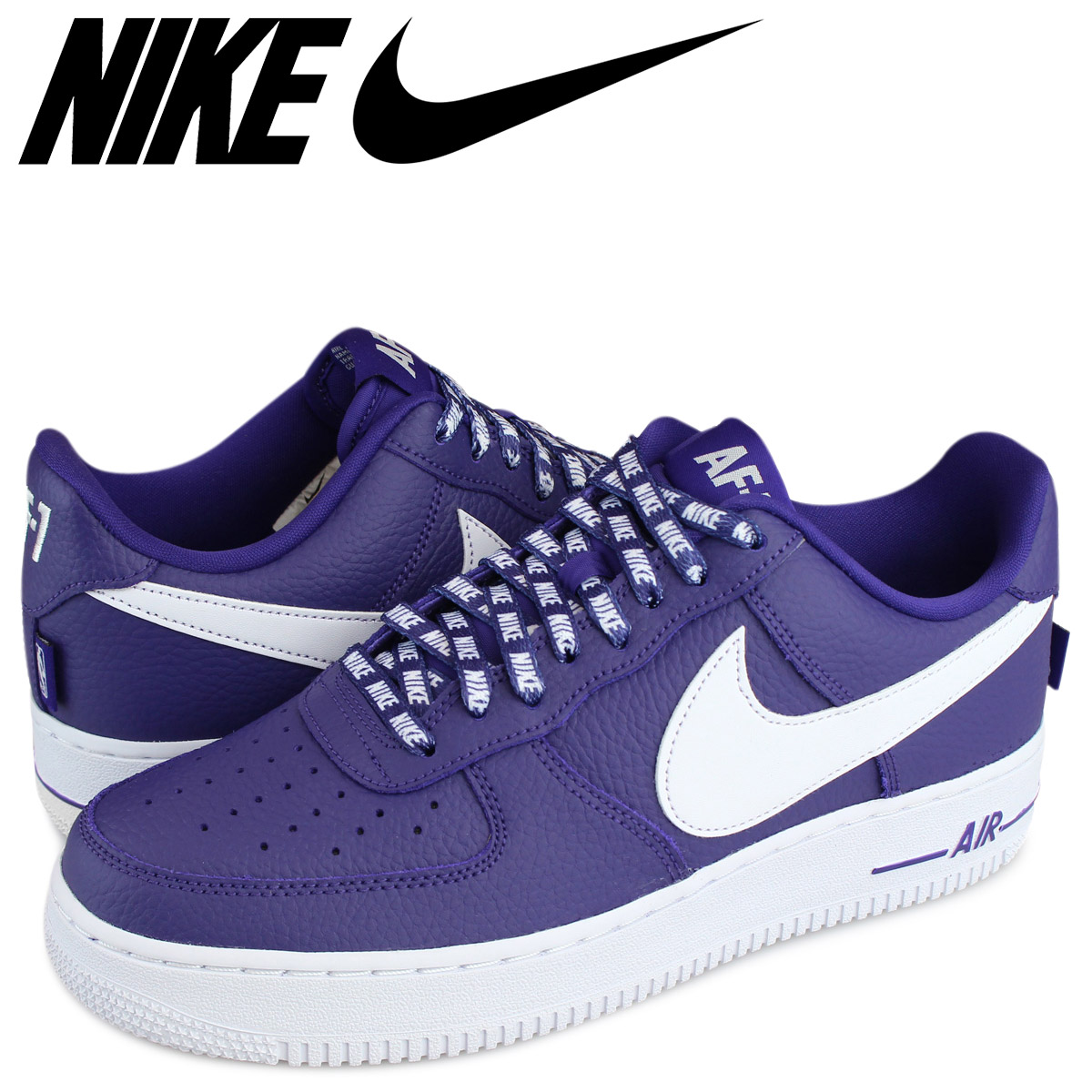 air force ones purple and white