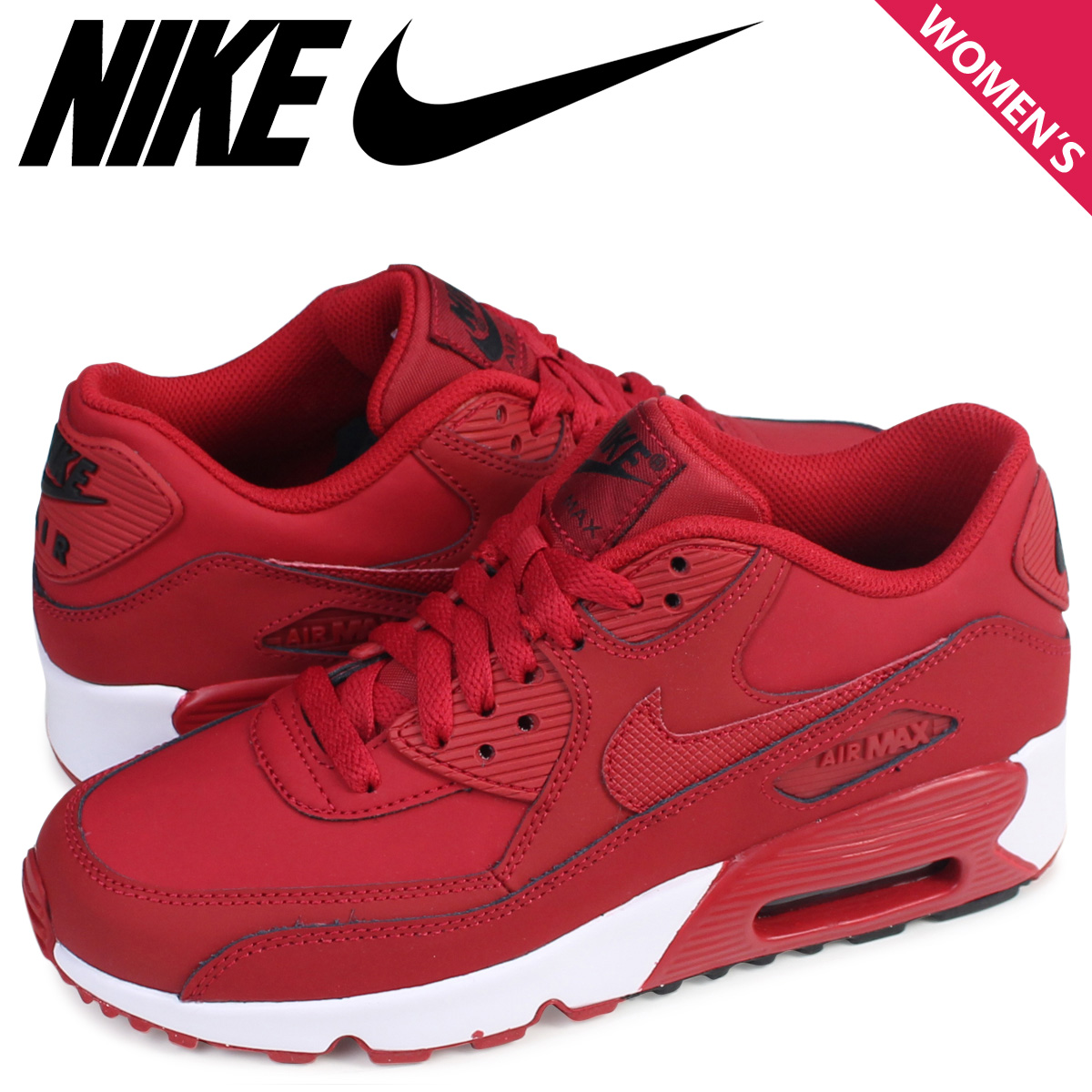 nike air max 90 womens all red