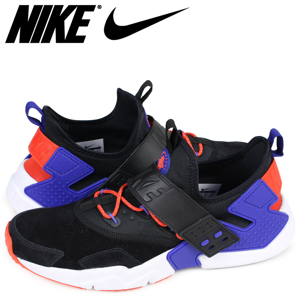 楽天市場 ナイキ Nike エアハラチ ドリフト スニーカー Air Huarache Drift Premium Ah7335 002 メンズ ブラック スニークオンラインショップ