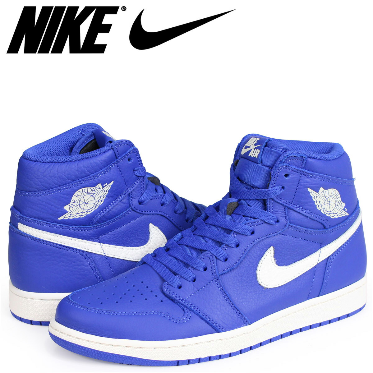 予約販売品 楽天市場 最大1000円offクーポン Nike Air Jordan 1 Retro High Og ナイキ エアジョーダン 1 レトロハイ スニーカー メンズ ブルー 5550 401 スニークオンラインショップ レビューで送料無料 Www Faan Gov Ng