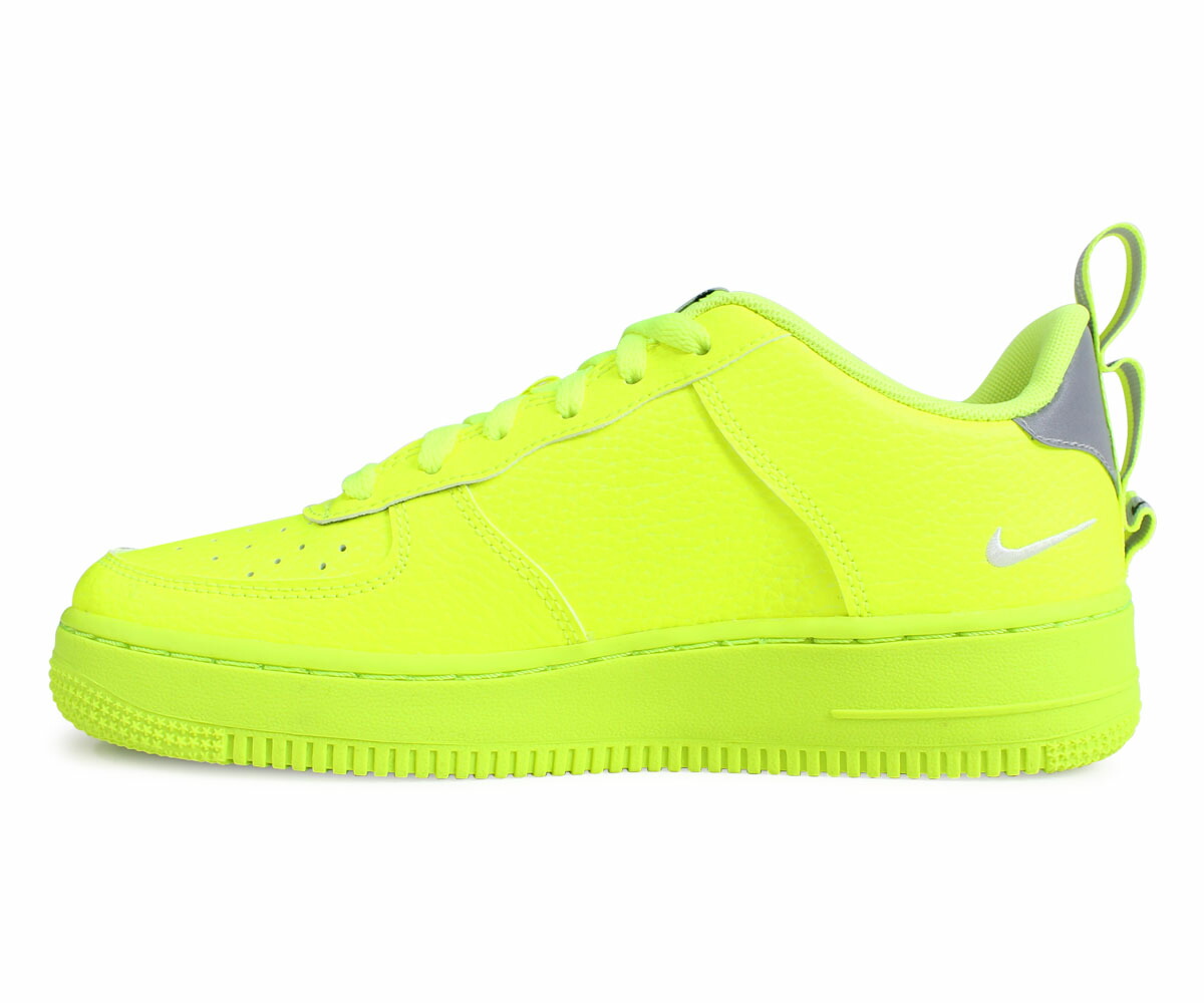 nike air force 1 low utility volt electric neon yellow