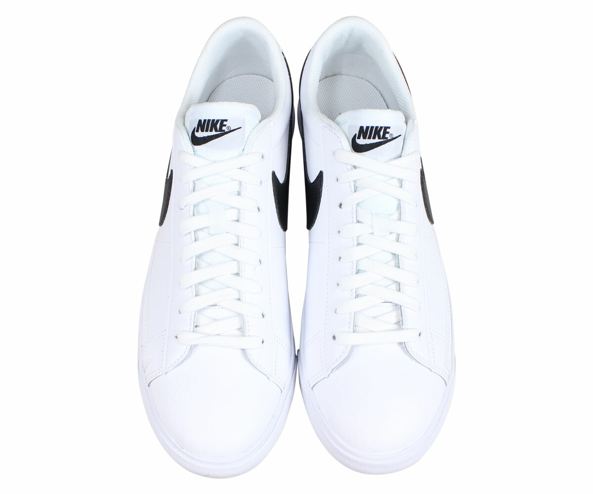 nike mens white leather shoes