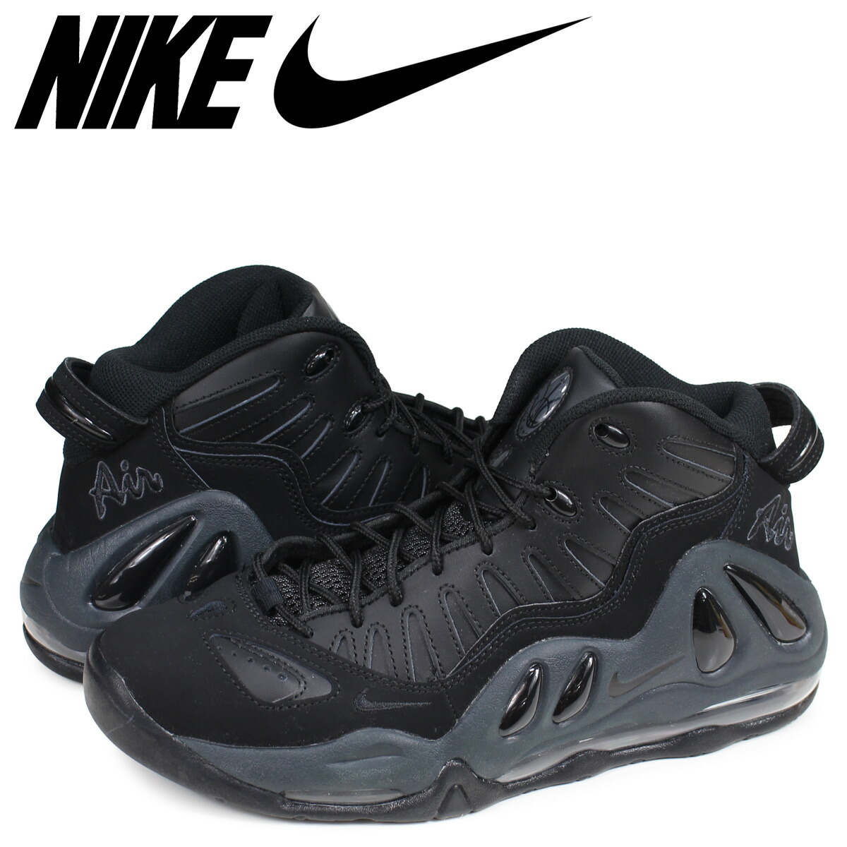 nike air max uptempo 97 black