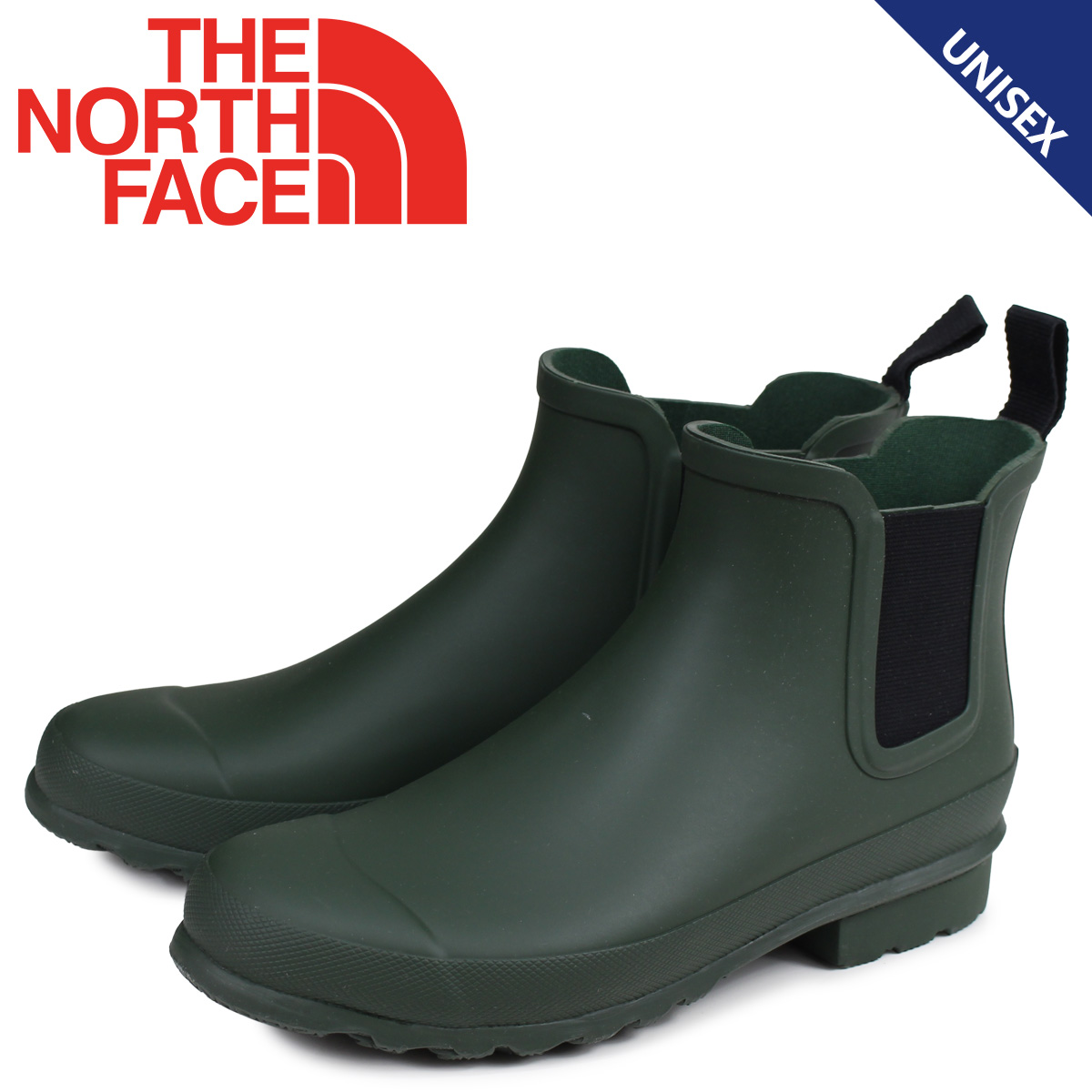 楽天市場 ノースフェイス The North Face トラバース ブーツ レインブーツ メンズ レディース Traverse Rain Boots Side Gore カーキ Nf スニークオンラインショップ