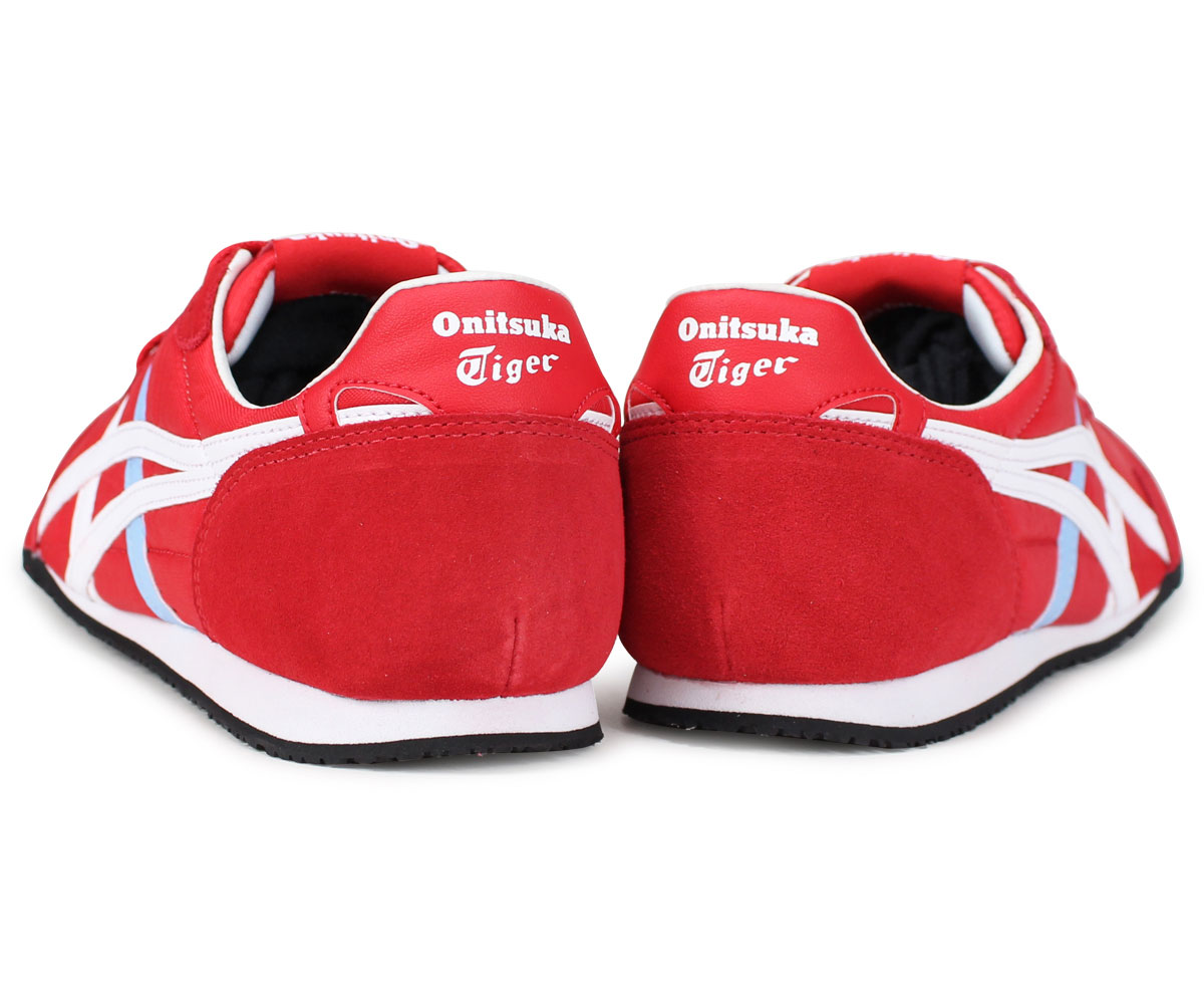 onitsuka tiger serrano mens red