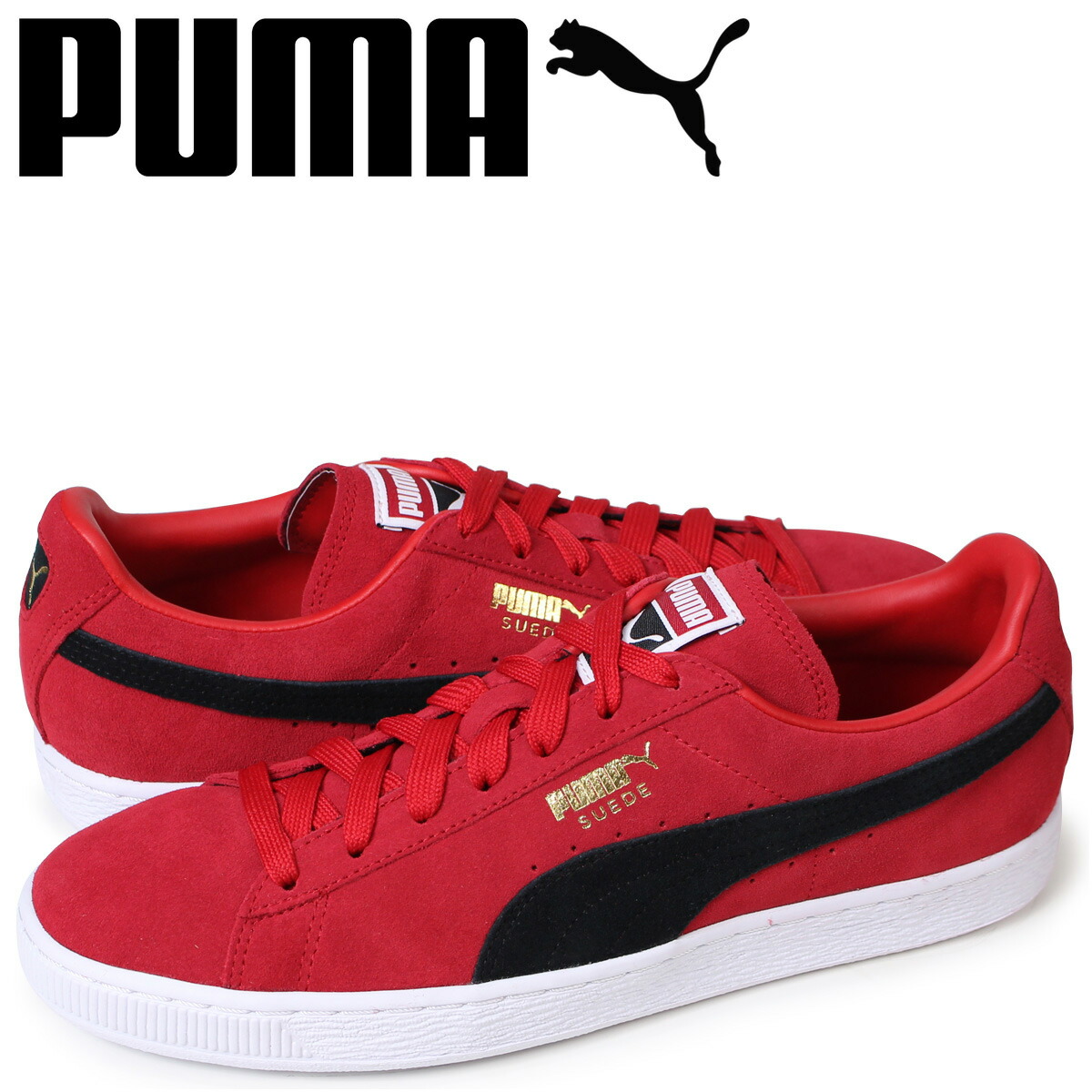 puma suede classic red