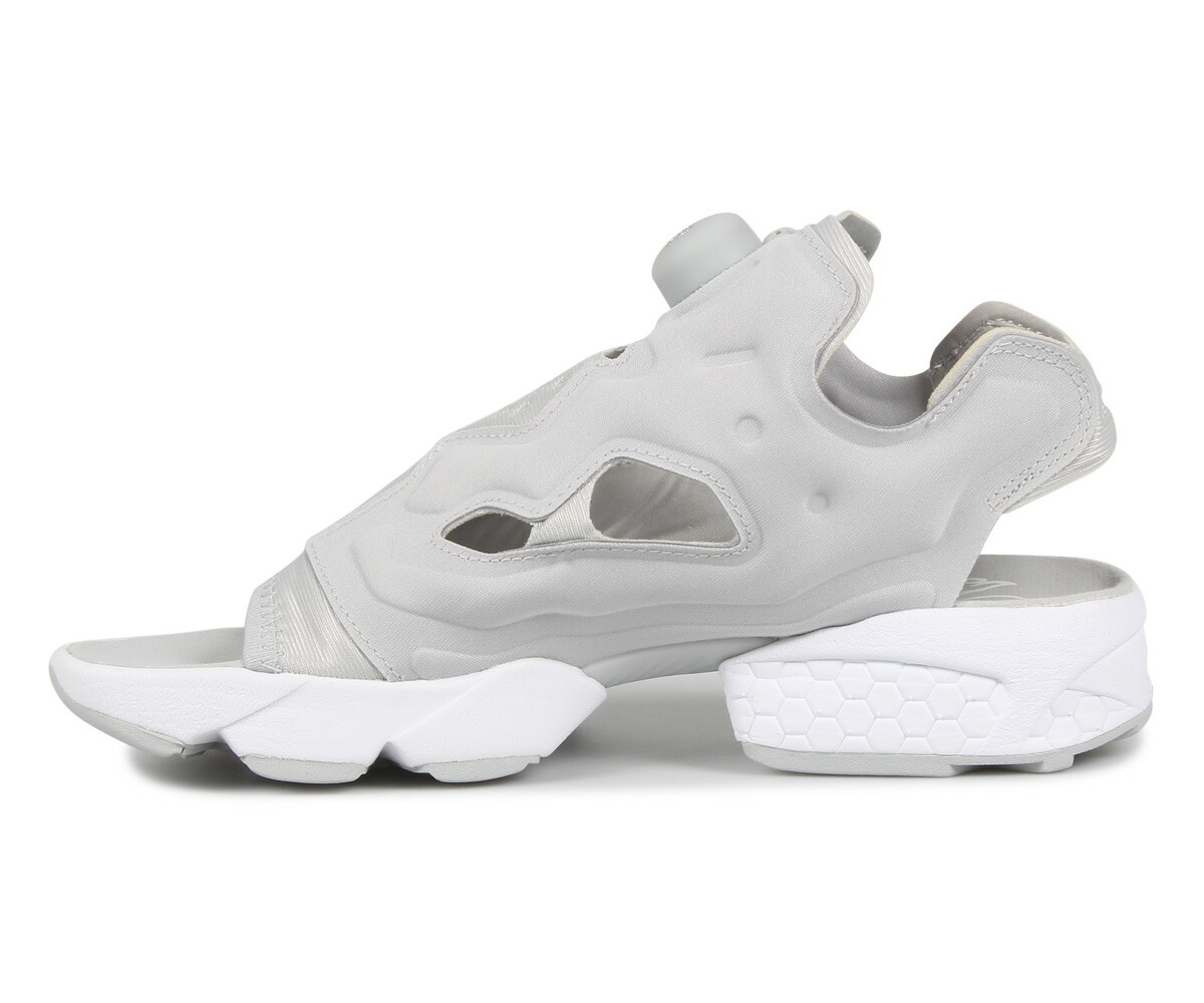 21年春の リーボック Instapump ライト ポンプフューリー サンダル グレー スポサン レディース 送料無料 Fury Pump Fury Reebok メンズ靴 スポーツサンダル Reebok メンズ インスタ サンダル ポンプフューリー Sandal あす楽対応 最大600円offクーポン