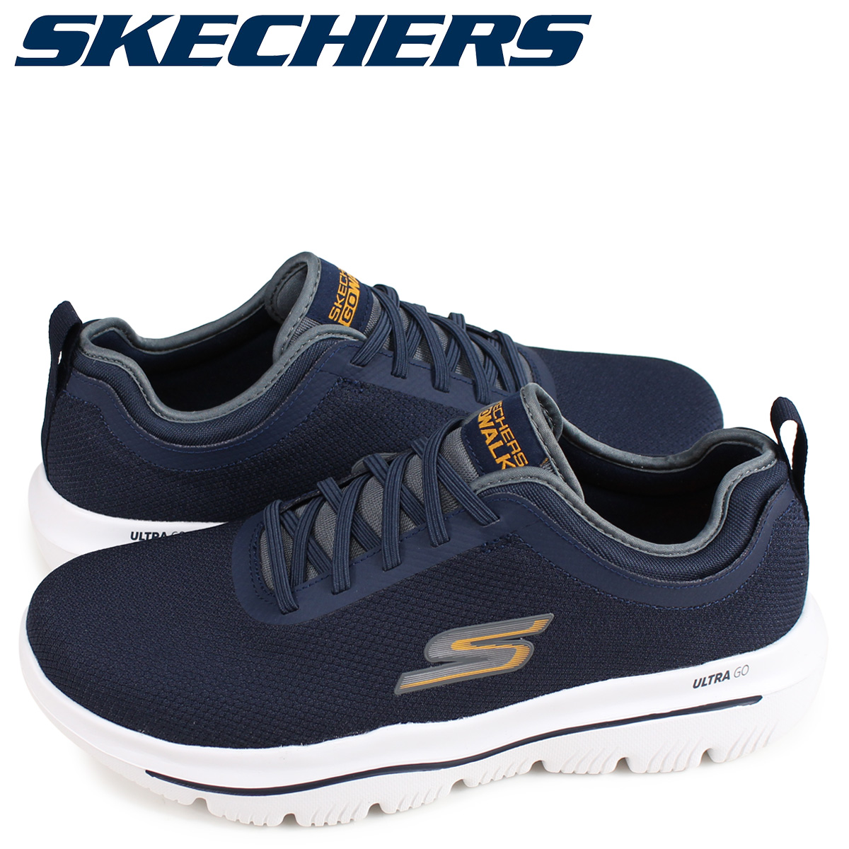 skechers on the go mens yellow